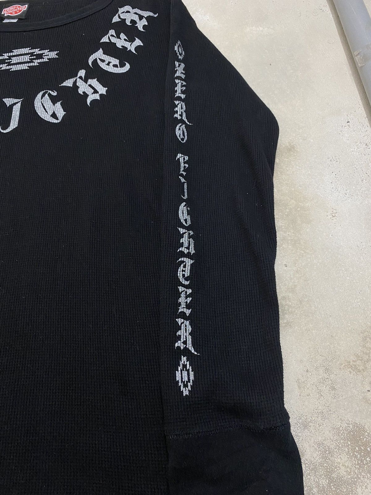 If Six Was Nine × Japanese Brand × Le Grande Bleu (L.G.B.) Zero Fighter Japan Art Font Necklace Logo Of Chevrolet Size US M / EU 48-50 / 2 - 6 Thumbnail