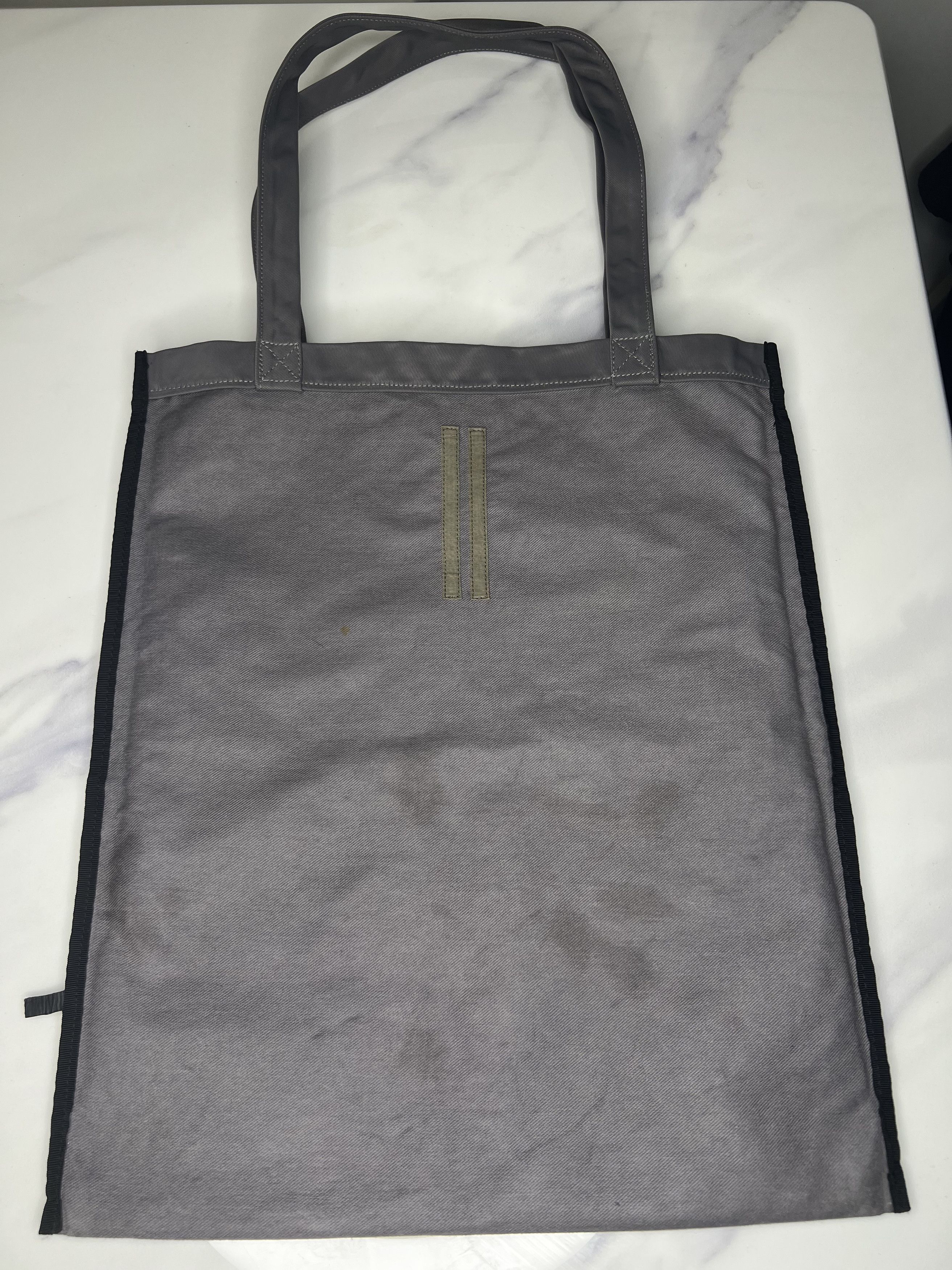 Rick Owens Drkshdw DRKSHDW Grey/Blue Medium Techno Trench Tote Size ONE SIZE - 11 Thumbnail
