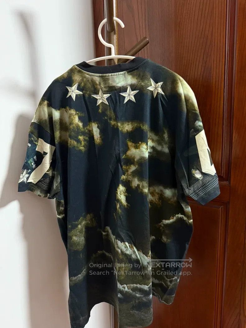 Givenchy Givenchy Green Plane Short Sleeve T-Shirt Size US XXS / EU 40 - 2 Thumbnail