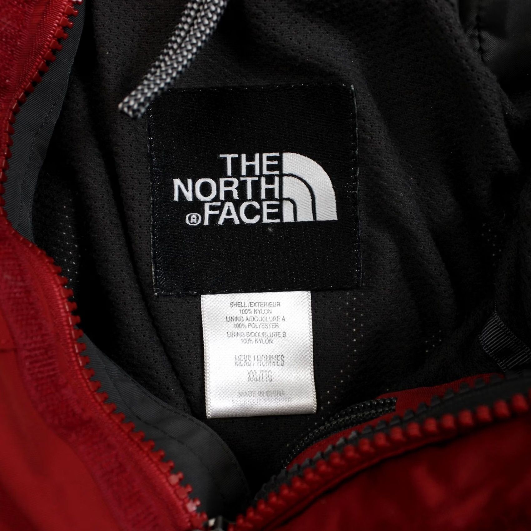 The North Face North Face Coat Men 2XL Red Gray HyVent Hooded Jacket Waterproof Snowboard Winter Size US XXL / EU 58 / 5 - 4 Thumbnail