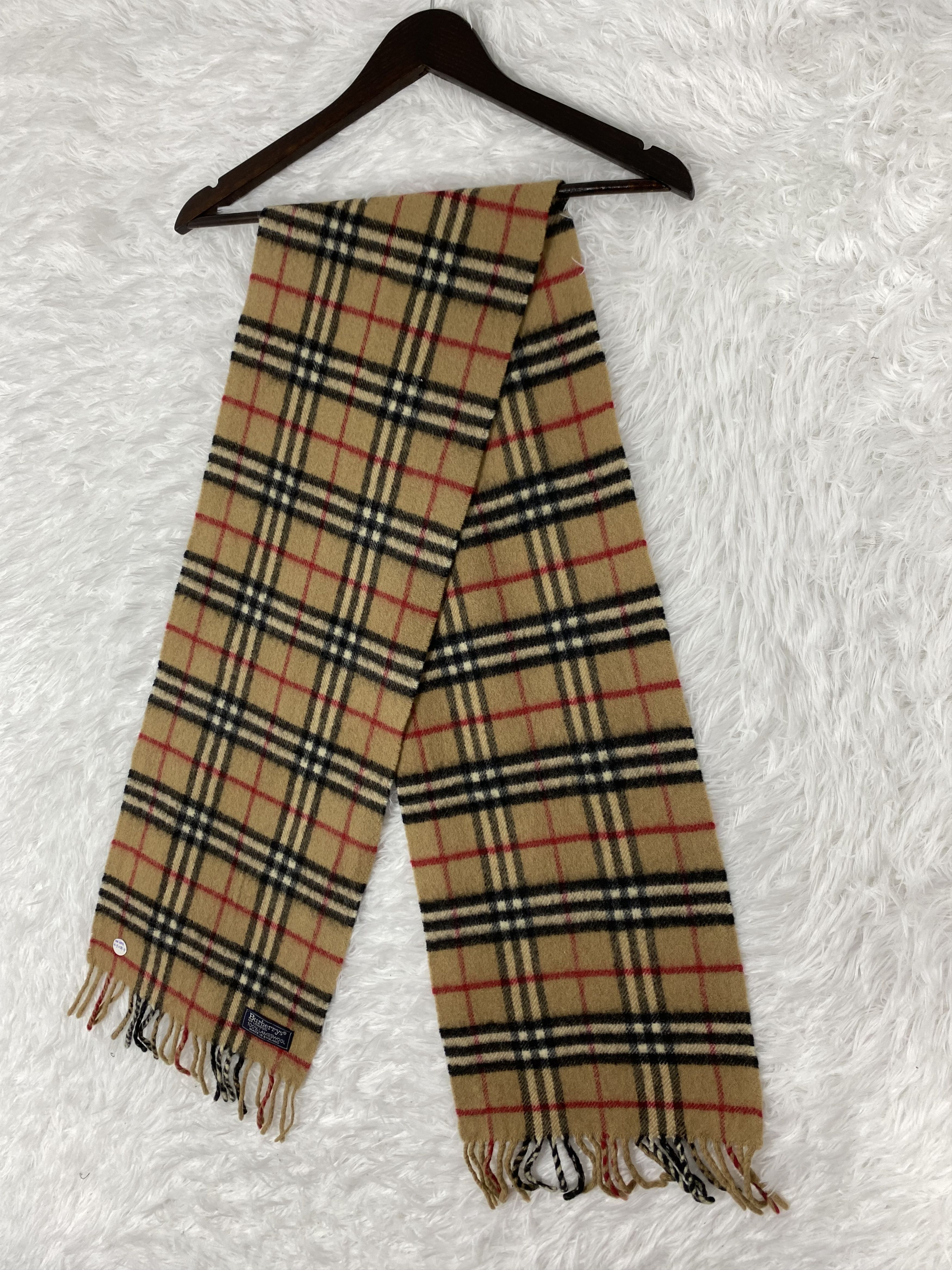 Burberry Vintage Burberry Scarf / Muffler Neckwear PM0006 Size ONE SIZE - 4 Thumbnail