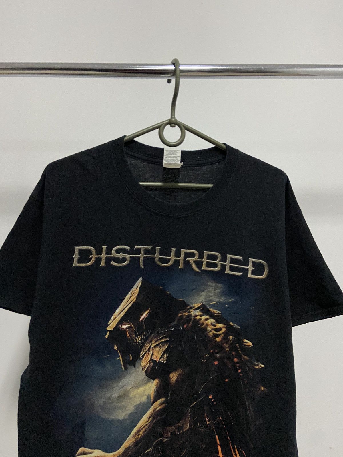 Band Tees × Vintage Disturbed big print logo rock band t shirt vintage 2000s Size US L / EU 52-54 / 3 - 2 Thumbnail