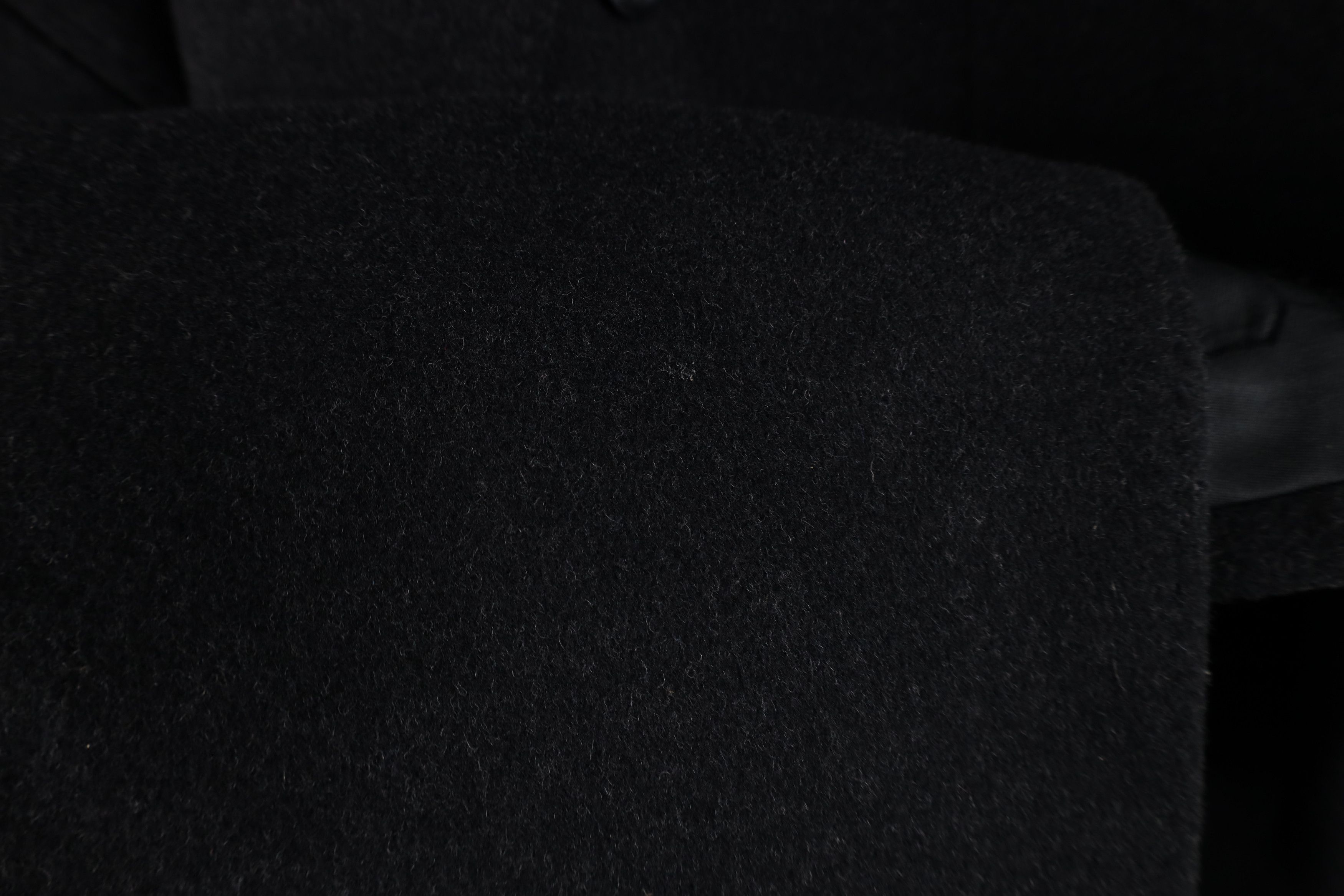 Vintage Vintage 90s Rockabilly Double Breasted Overcoat Jacket Black Size US XXL / EU 58 / 5 - 6 Thumbnail