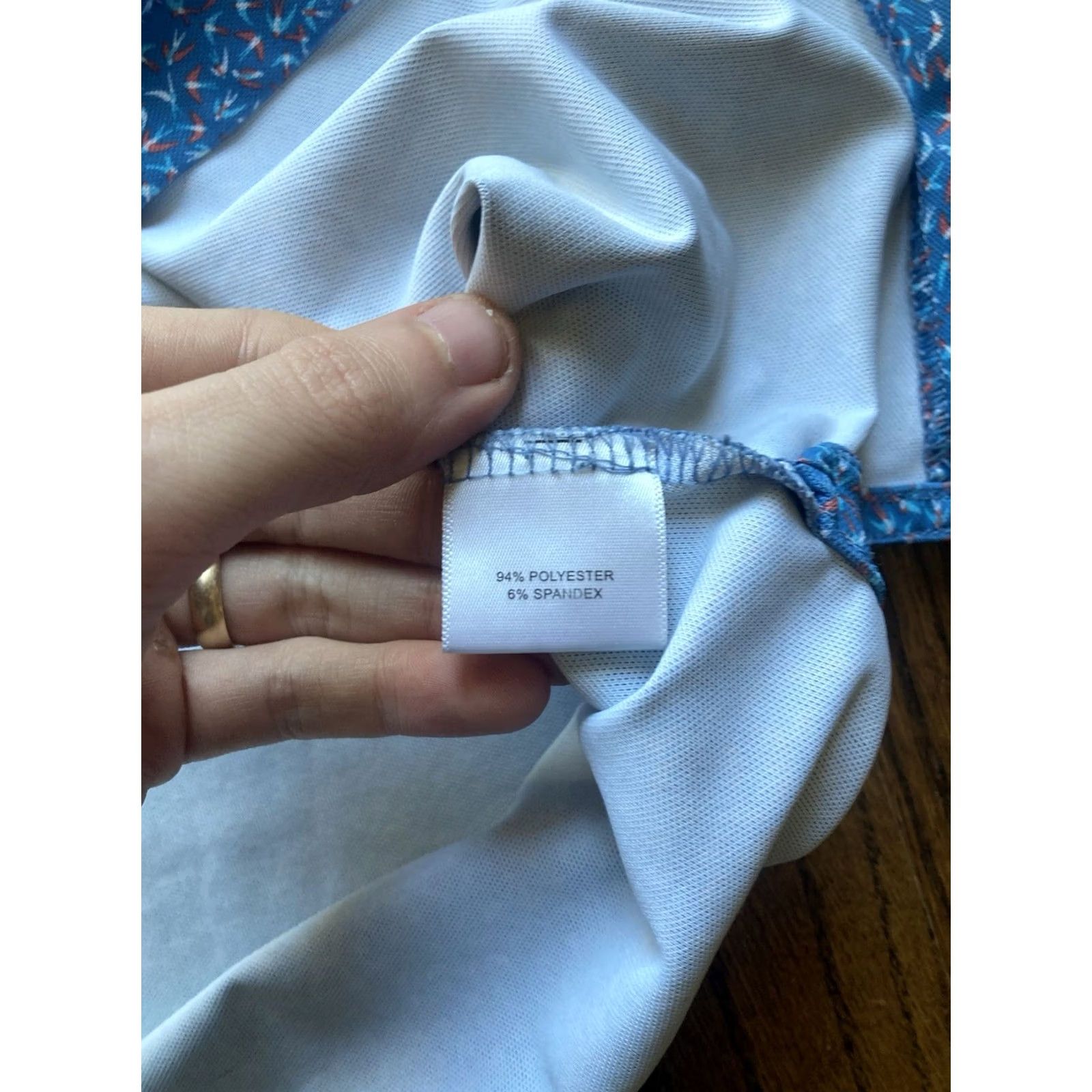 Peter Millar Peter Millar Summer Comfort Polo Shirt Mens 2XL Country Club Louisiana AOP Blue Size US XXL / EU 58 / 5 - 7 Thumbnail