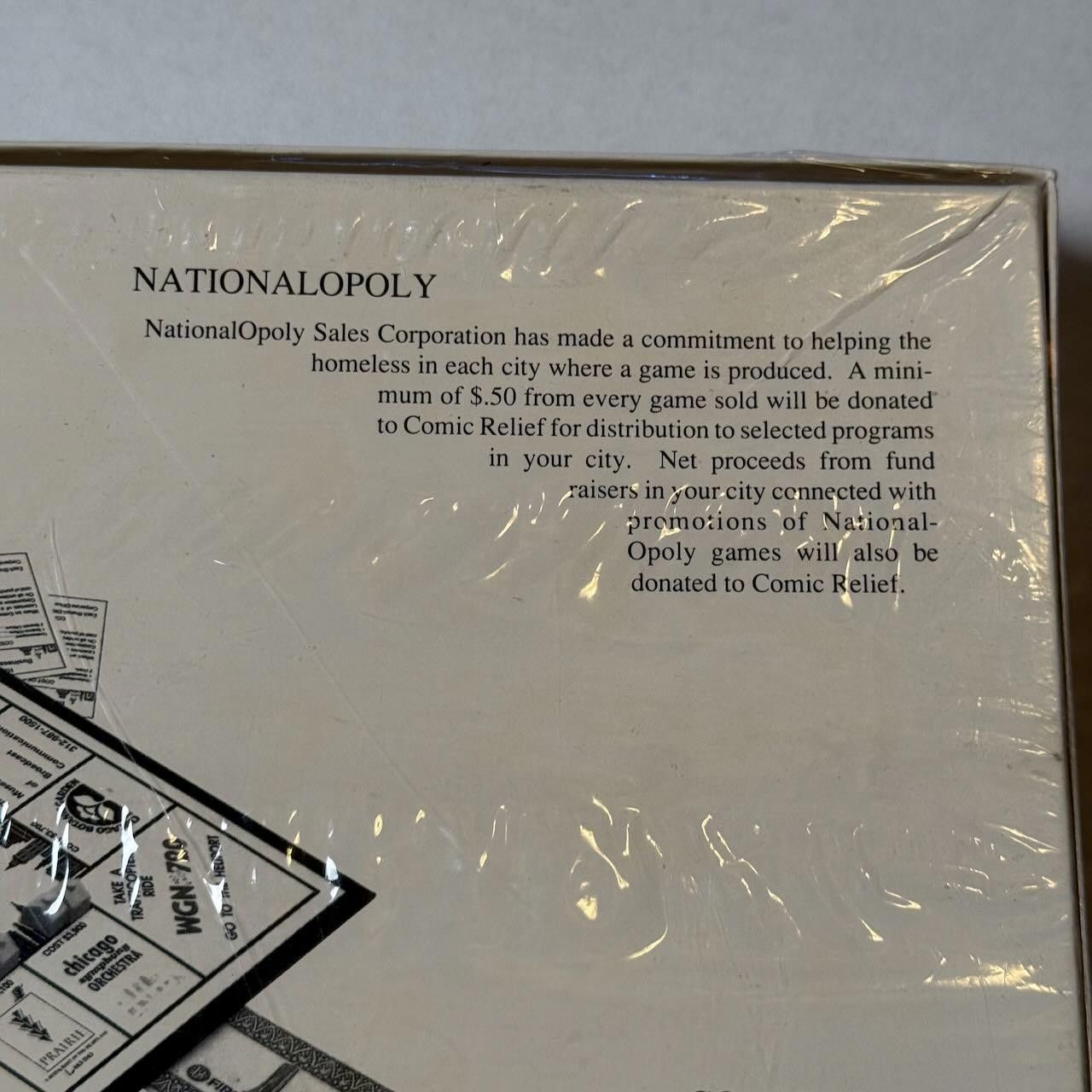 Alec Monopoly ChicagoOpoly Board Game A Nationalopoly Game SEALED New Size ONE SIZE - 6 Thumbnail