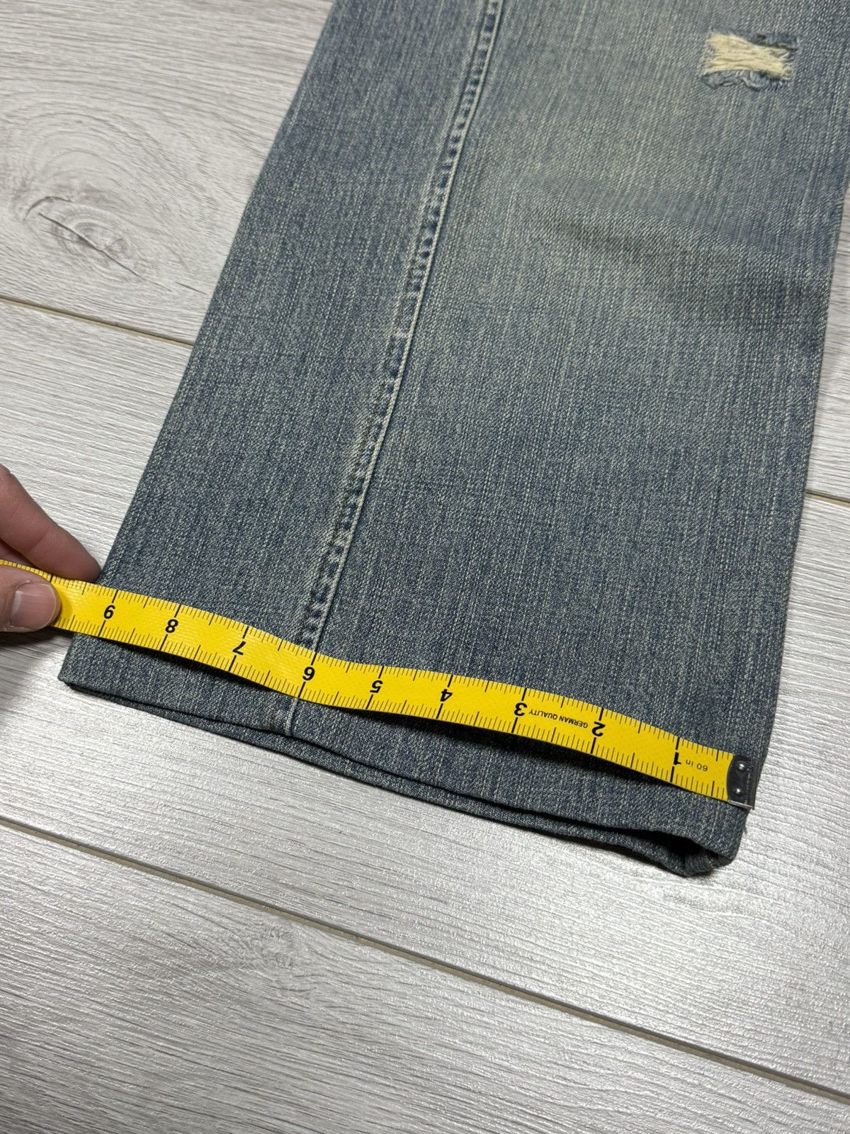 Dolce & Gabbana Dolce Gabbana elastic waistband distressed jeans tears pants Size US 32 / EU 48 - 9 Thumbnail
