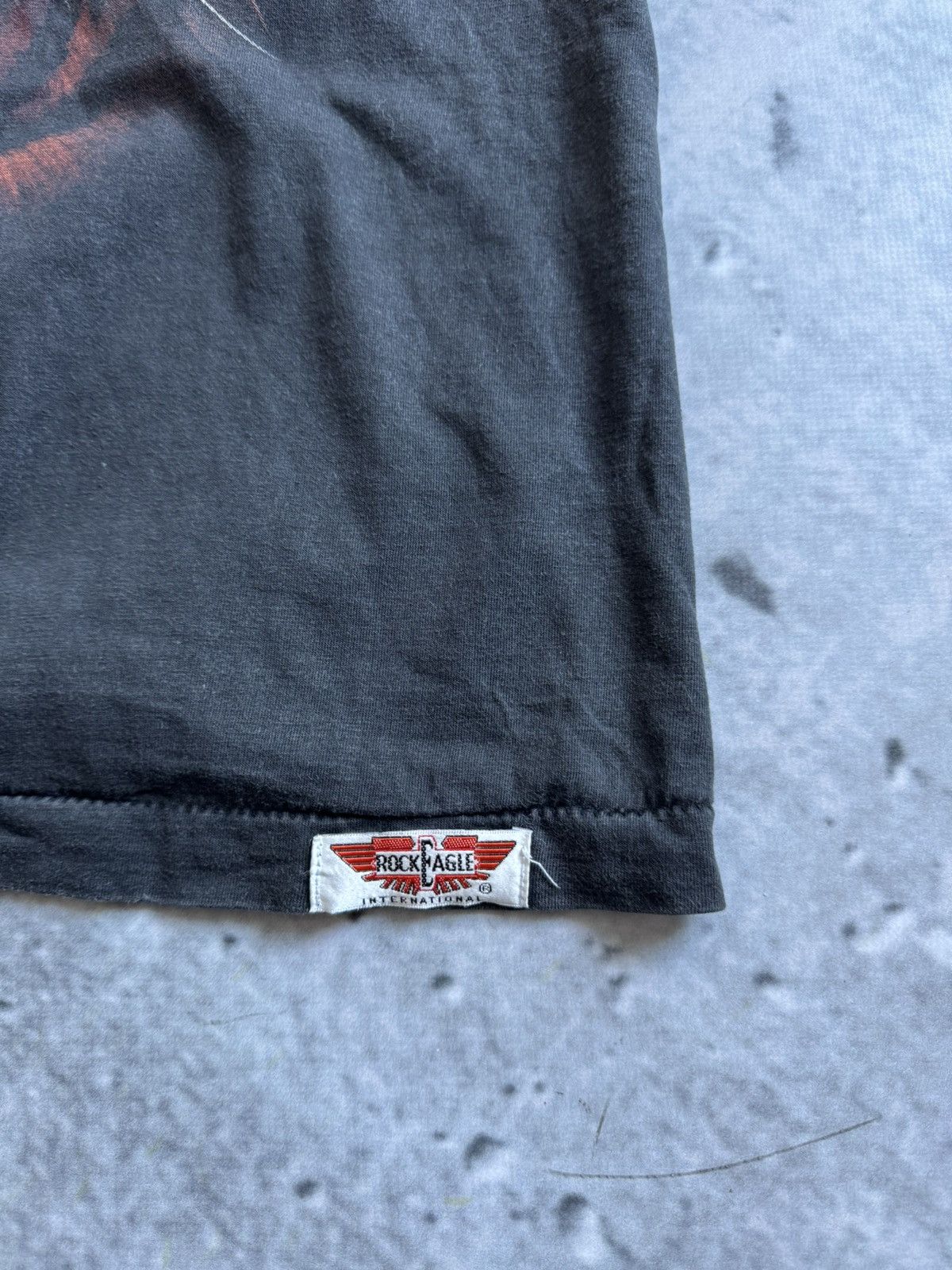 Band Tees × Vintage Vintage 1998 Rock Eagle big logo like a 3D style tank top Size US L / EU 52-54 / 3 - 3 Thumbnail