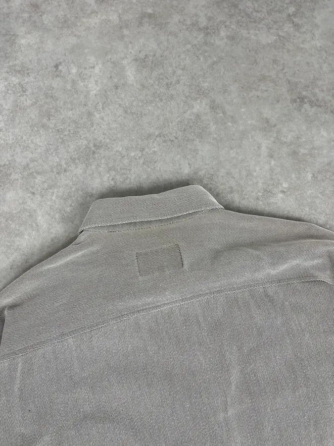 Armani 1990s Armani Khaki Grey Shirt Size US M / EU 48-50 / 2 - 7 Thumbnail