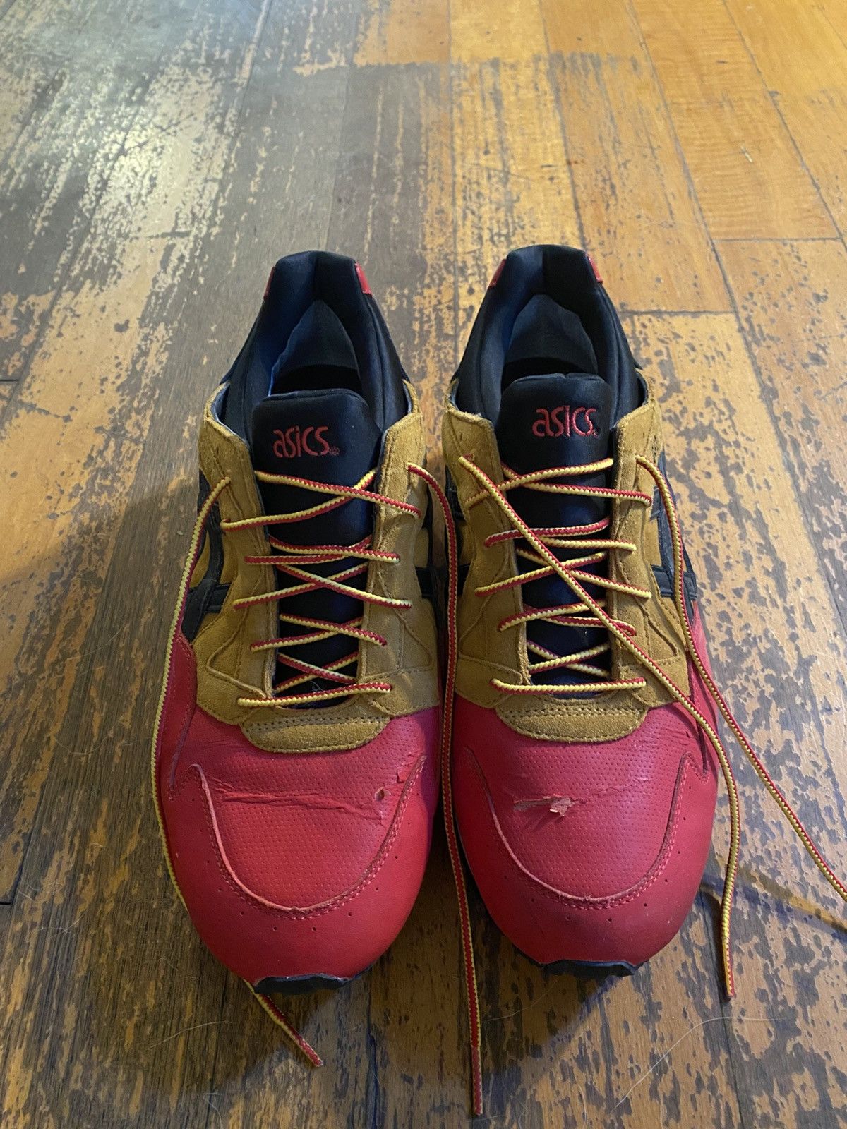 Asics × Goretex red/brown g-tx asics gel lyte 5 Size US 11 / EU 44 - 3 Thumbnail