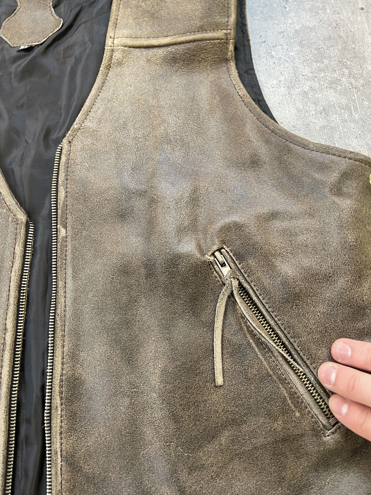 Vintage Vintage moto vest Size US XL / EU 56 / 4 - 6 Thumbnail