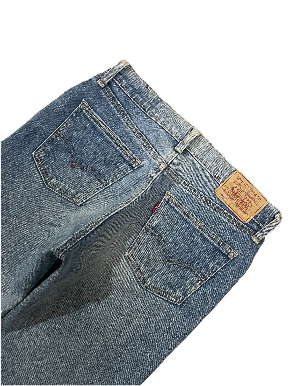 Levi's Vintage Clothing Vintage Y2K Levi’s Womens Denim Blue Fade Wash Bootcut Jeans Size 28" / US 6 / IT 42 - 8 Thumbnail