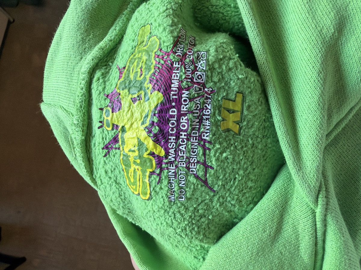 Sp5der Sp5der Slime Green OG sweatshirt Size US XL / EU 56 / 4 - 3 Thumbnail