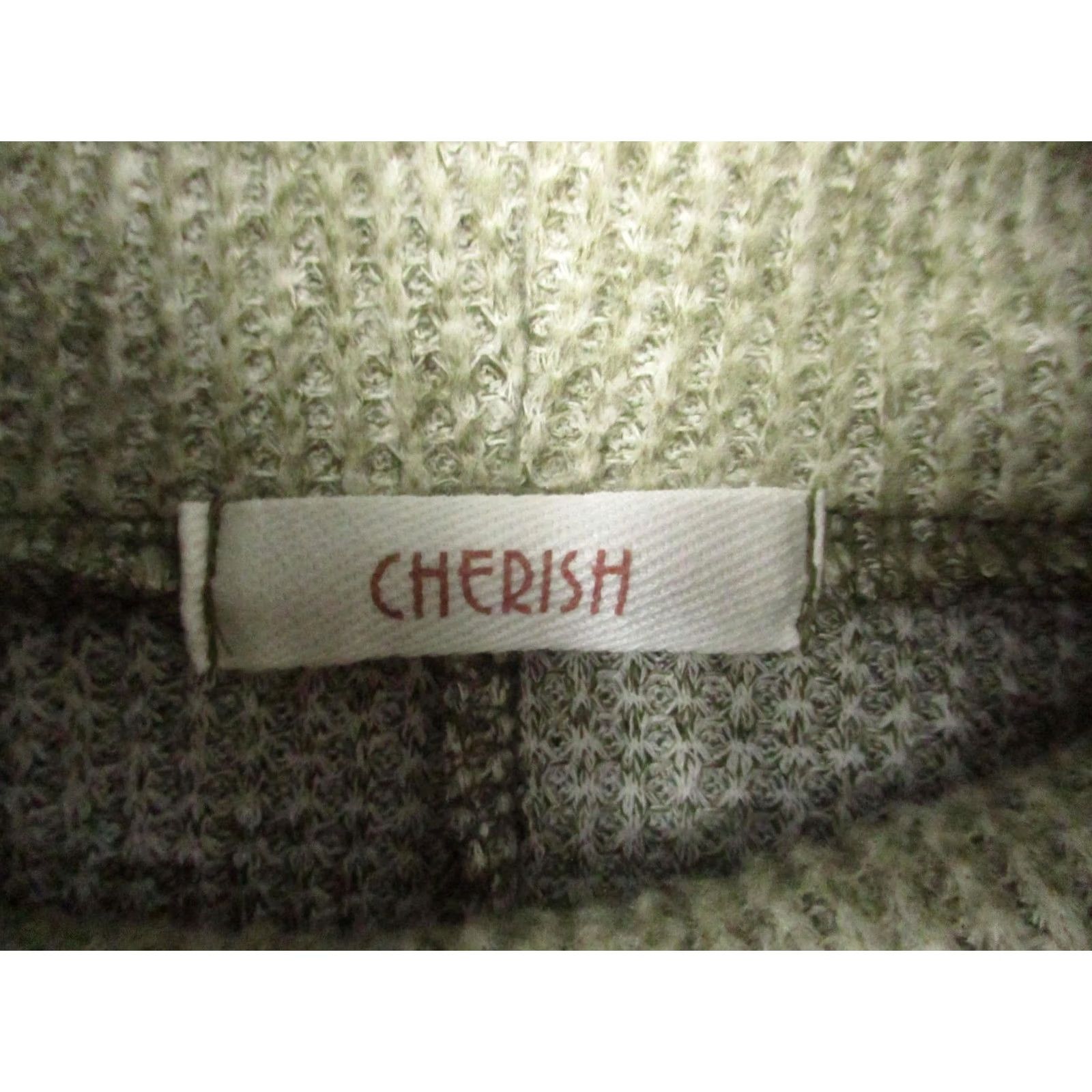Vintage Cherish Sweater Womens One Size Green Oversized Cowl Neck Poncho Knit Dolman Size ONE SIZE - 3 Thumbnail