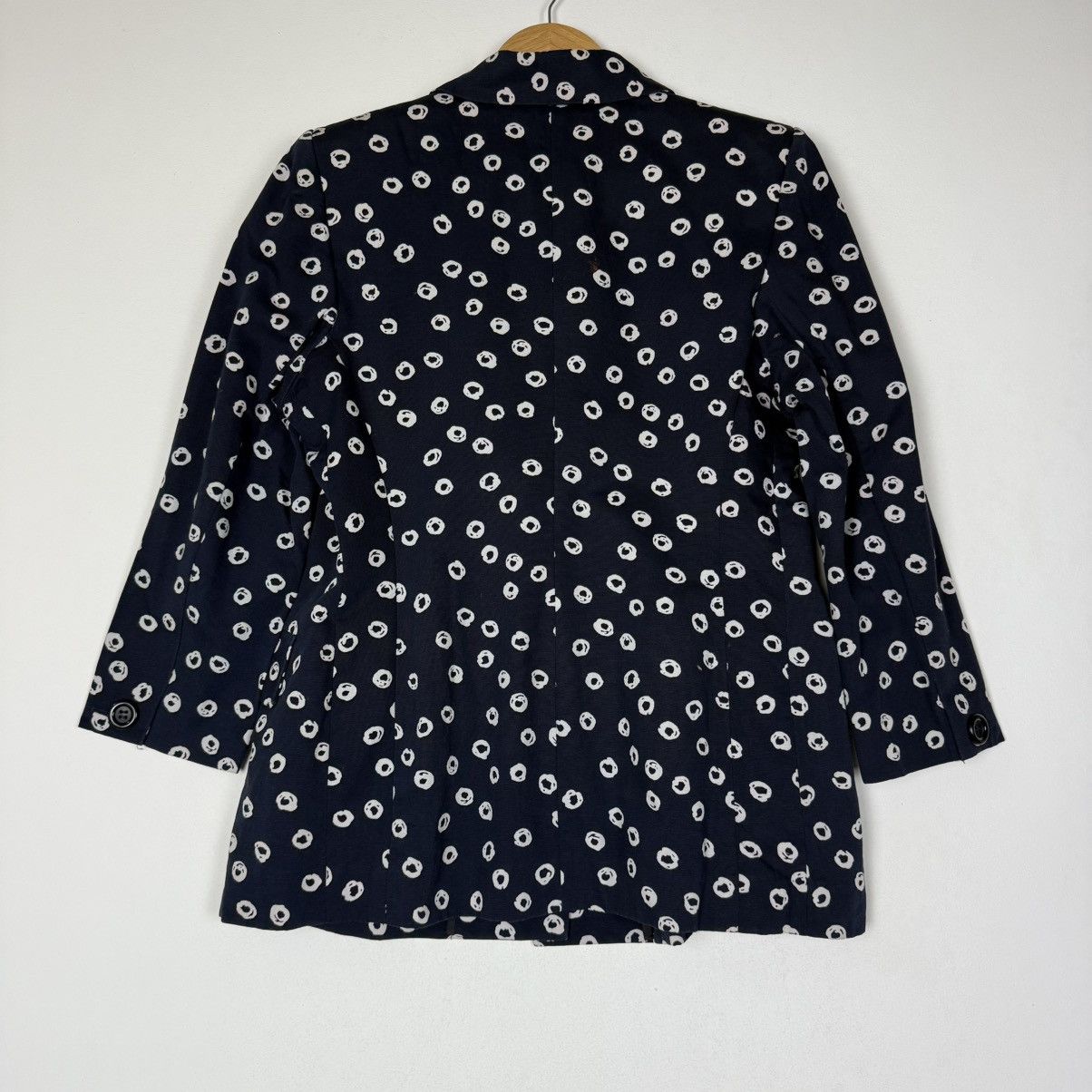 Yves Saint Laurent Yves Saint Laurent Polkadot Coat Size 36R - 5 Thumbnail