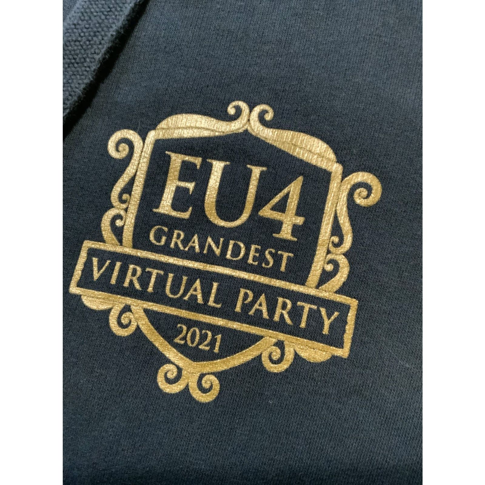 Vintage Europa Universalis IV Grandest Virtual Party ’21 Strategy Gaming Full Zip Hoodie M Black Mens Sz.M Kariban Size US M / EU 48-50 / 2 - 7 Thumbnail