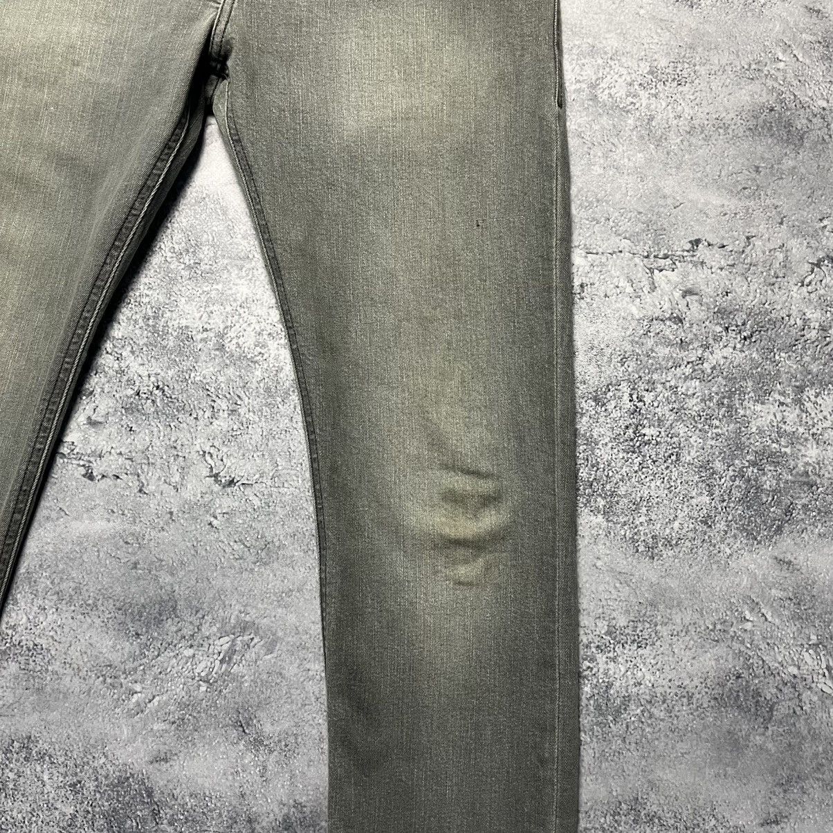 Diesel Vintage Diesel Thommer-C Slim Skinny Denim Gray Jeans Y2K Size US 33 - 5 Thumbnail