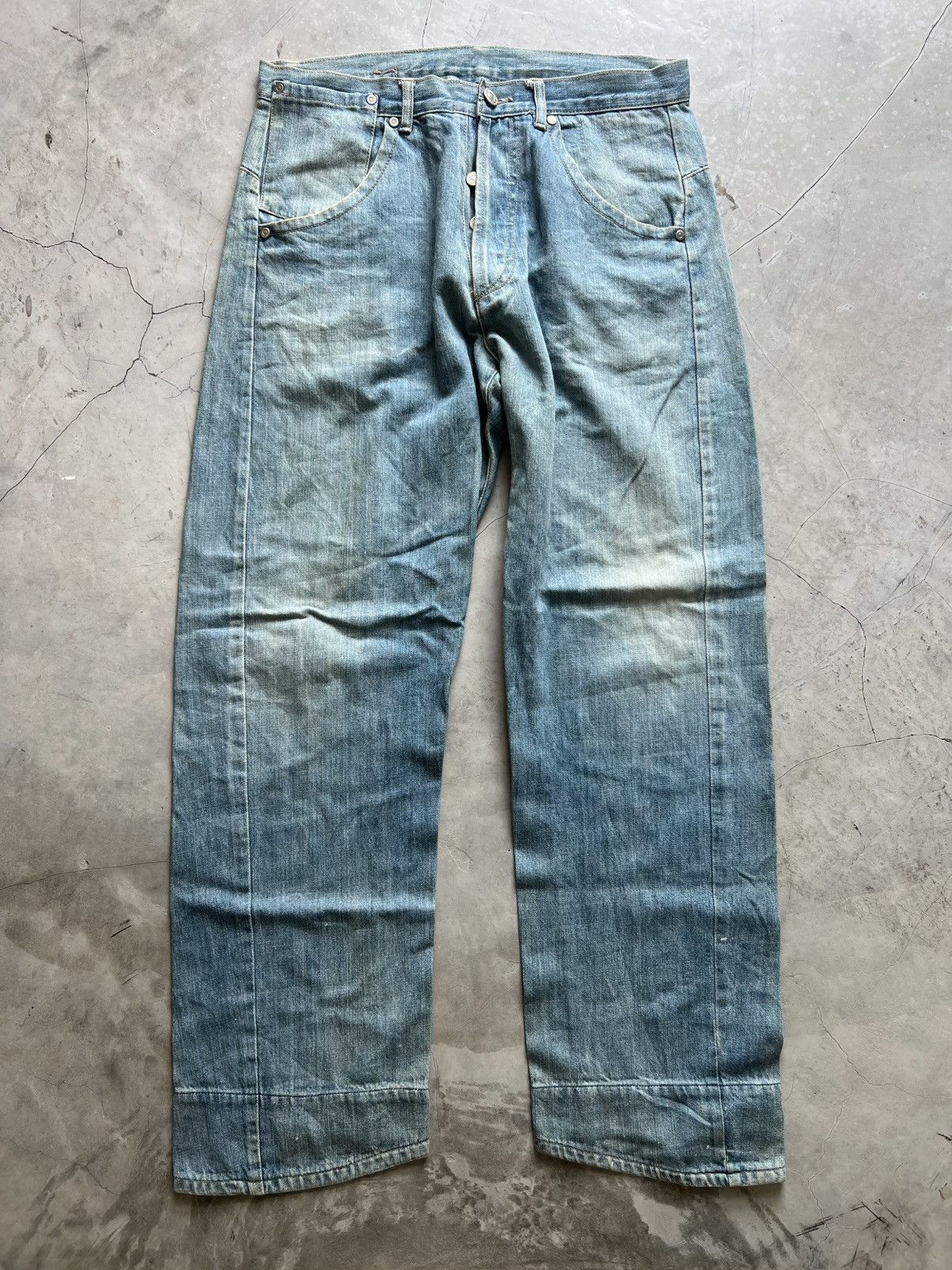Levi's Levis Engineered Twisted Jeans Tag W32 Actual 32x30 Size US 32 / EU 48 - 1 Thumbnail