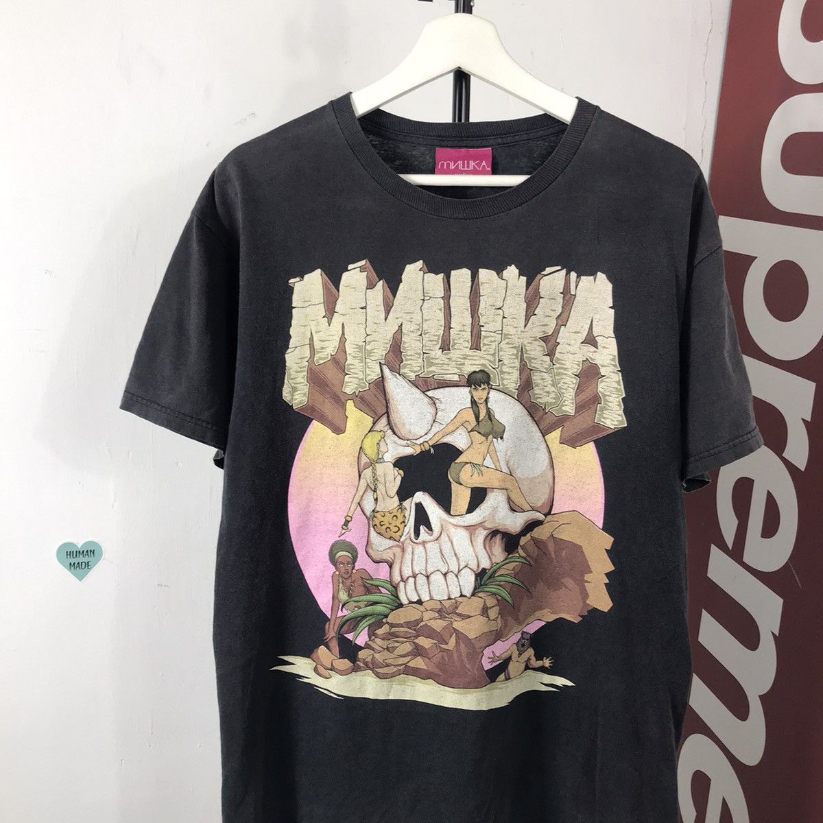 Japanese Brand PSYCHEDELIC SKULLS SEXY GIRLS MISHKA MNWKA Made in USA Size US M / EU 48-50 / 2 - 2 Thumbnail