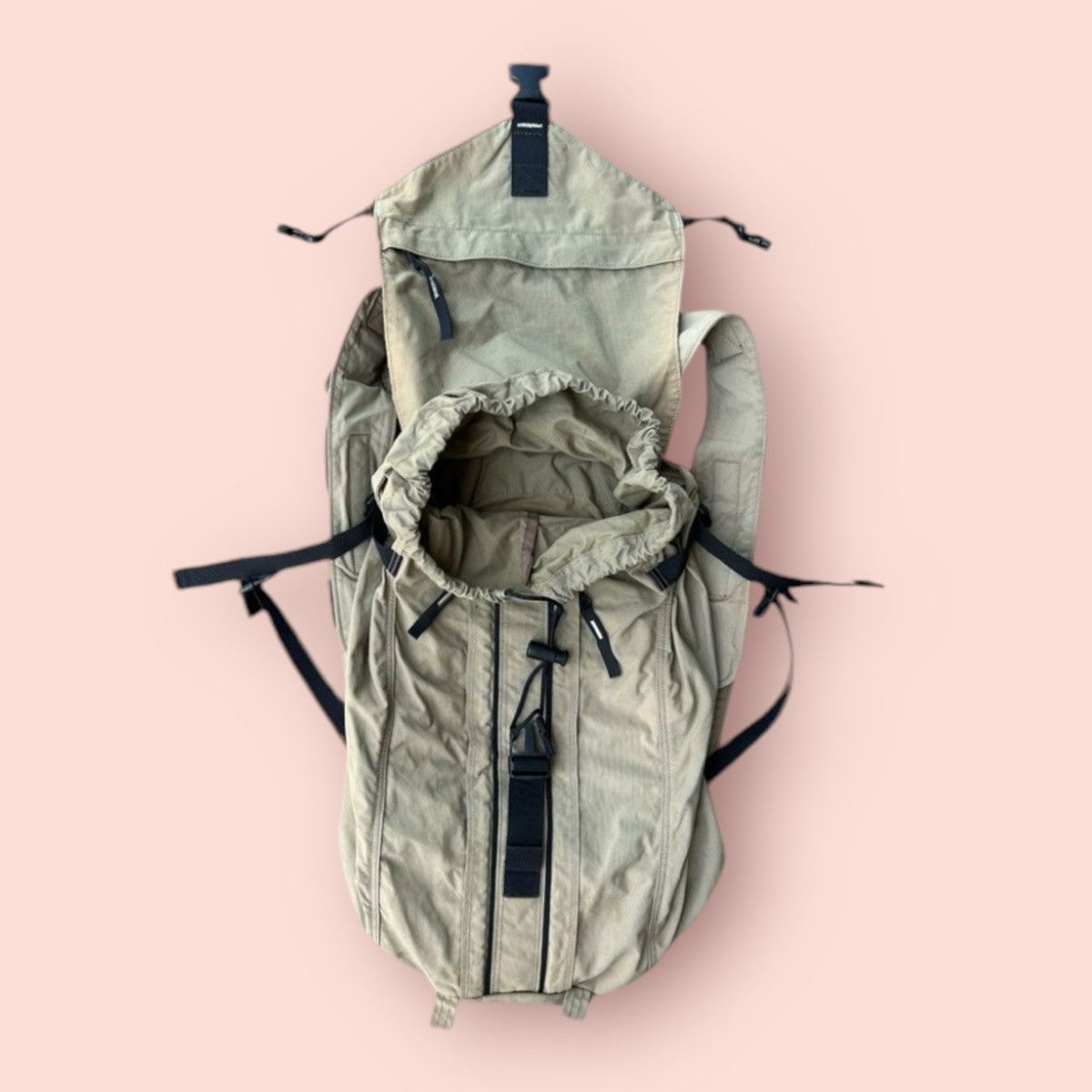 Head Porter VINTAGE SUNFADED PORTER CYLINDER DAYPACK/RUCKSACK/BACKPACK Size ONE SIZE - 8 Thumbnail