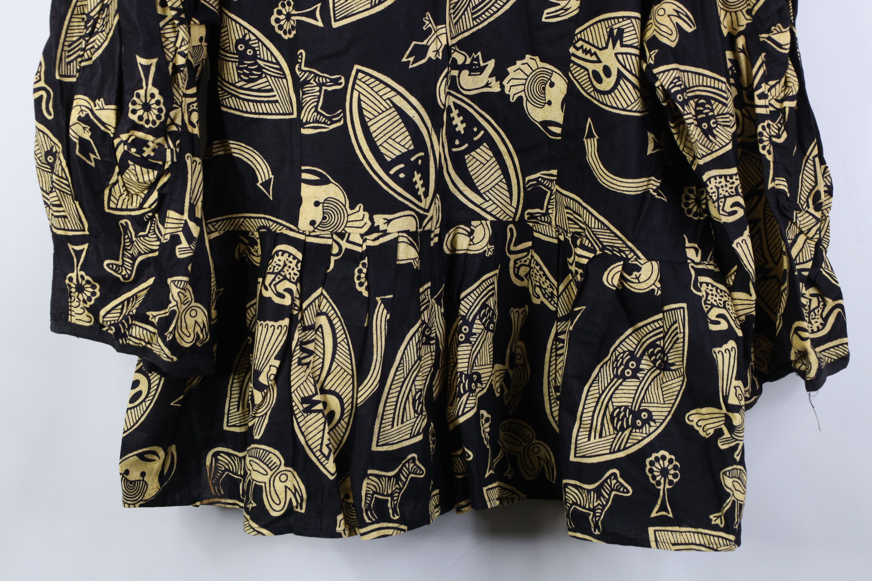 Vintage Vintage 70s Streetwear Art Frilled Blouse Shirt Top USA Size L / US 10 / IT 46 - 12 Thumbnail