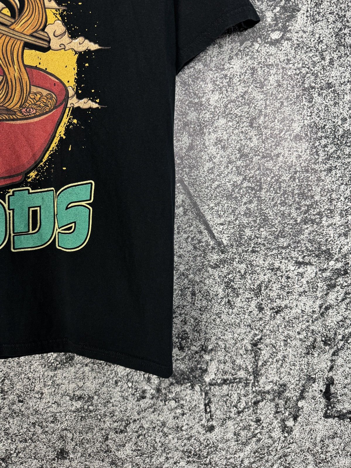 Japanese Brand Send Noods Ramen T-Shirt Funny Asian Food Graphic Tee Noodle Size US L / EU 52-54 / 3 - 5 Thumbnail