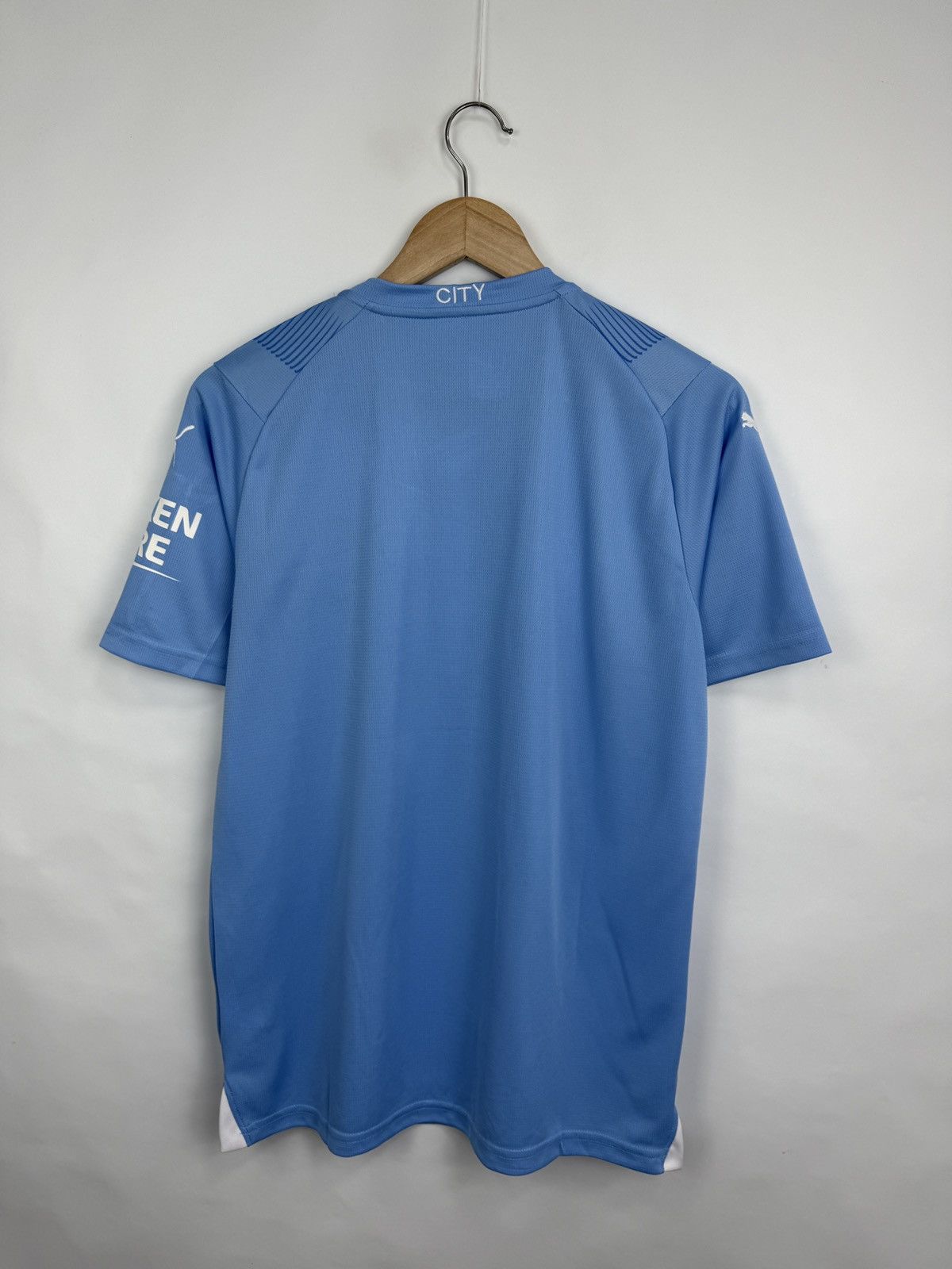 Puma 🏴󠁧󠁢󠁥󠁮󠁧󠁿 23/24 Manchester City Puma Soccer Jersey Rare Y2K Holland Size US M / EU 48-50 / 2 - 11 Thumbnail