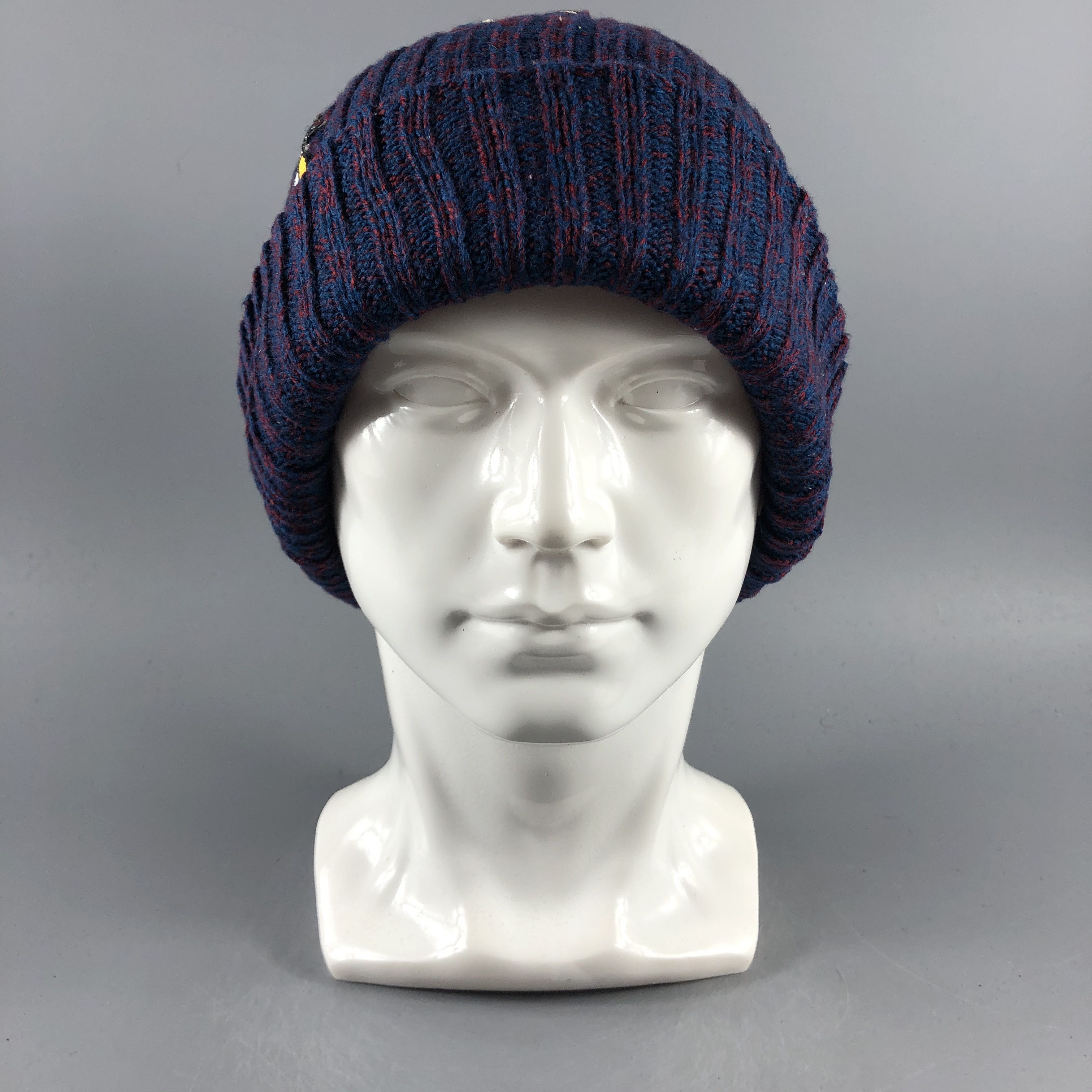 image of Vintage Unknown Ribbed Beanie Snow Hat Snow Cap -D202, Men's