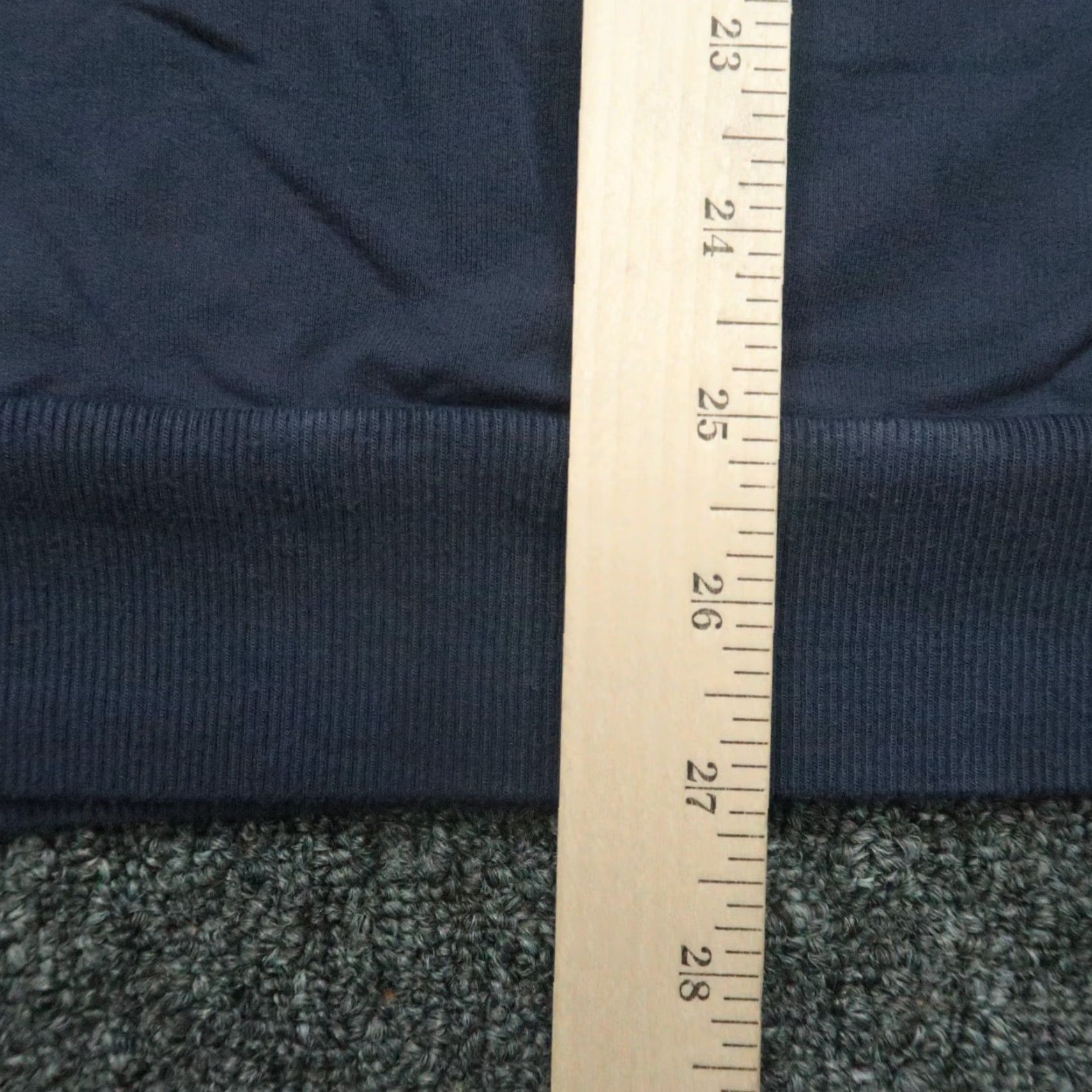 TravisMathew Travis Mathew Pullover Mens M Blue Chest Stripe 1/4 Zip Stretch Casual Shirt Size US M / EU 48-50 / 2 - 7 Thumbnail