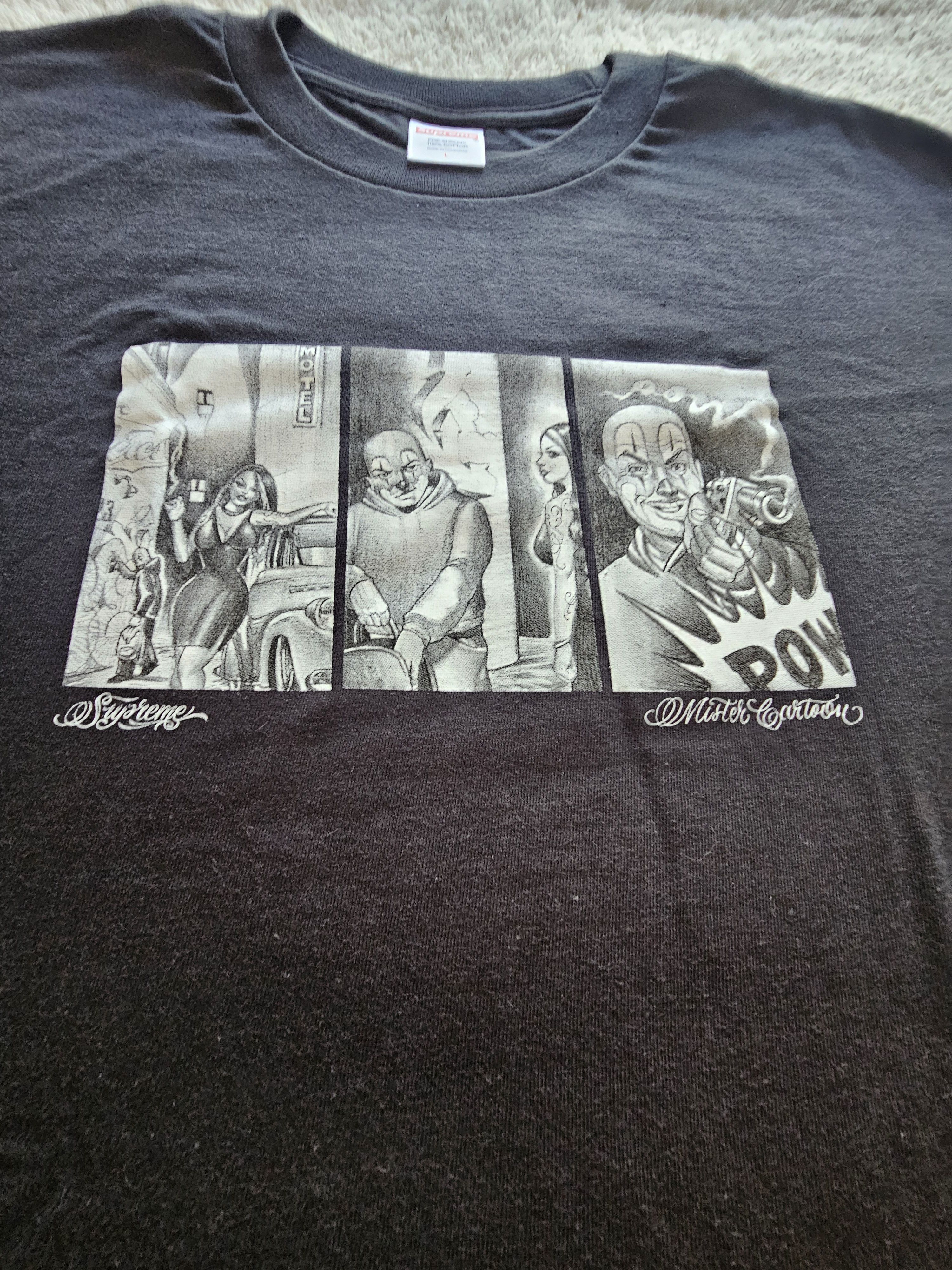 Supreme Supreme x Mr cartoon Tee Size US L / EU 52-54 / 3 - 2 Thumbnail