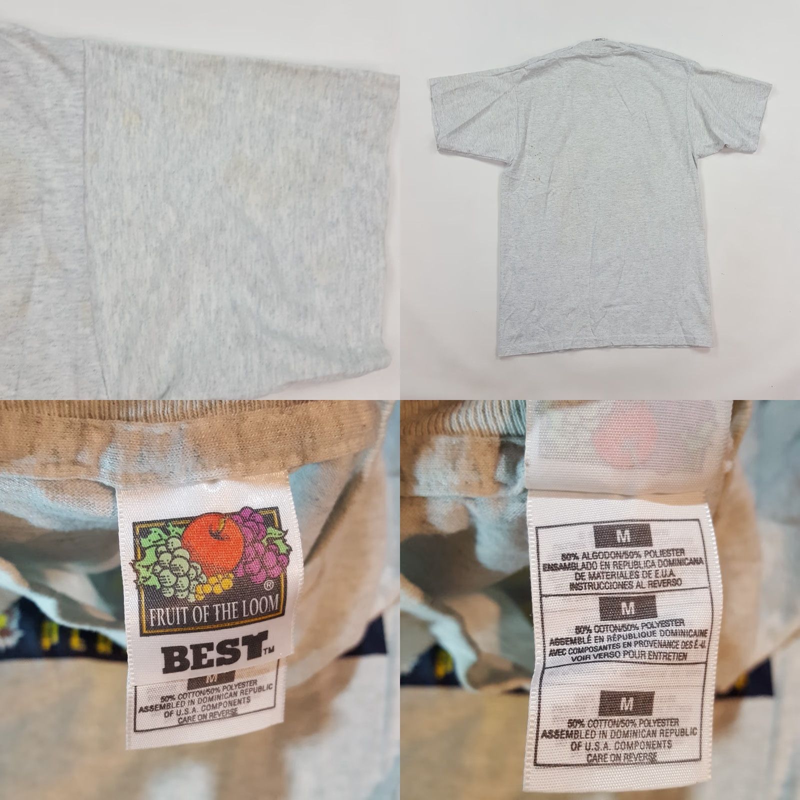 Fruit Of The Loom Vintage Farming Tractor Pepsi Farm Size S Gray Fall Summer T Shirt Mens Size US S / EU 44-46 / 1 - 8 Thumbnail