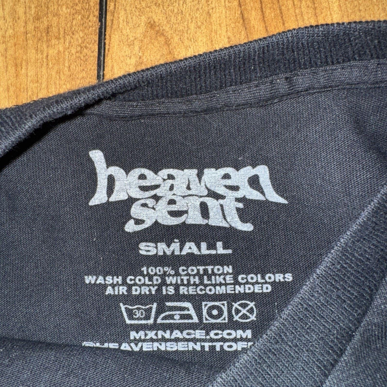 Hypebeast Heaven Sent Clothing Brand T-Shirt Black S 19x28 Streetwear Size US S / EU 44-46 / 1 - 4 Thumbnail
