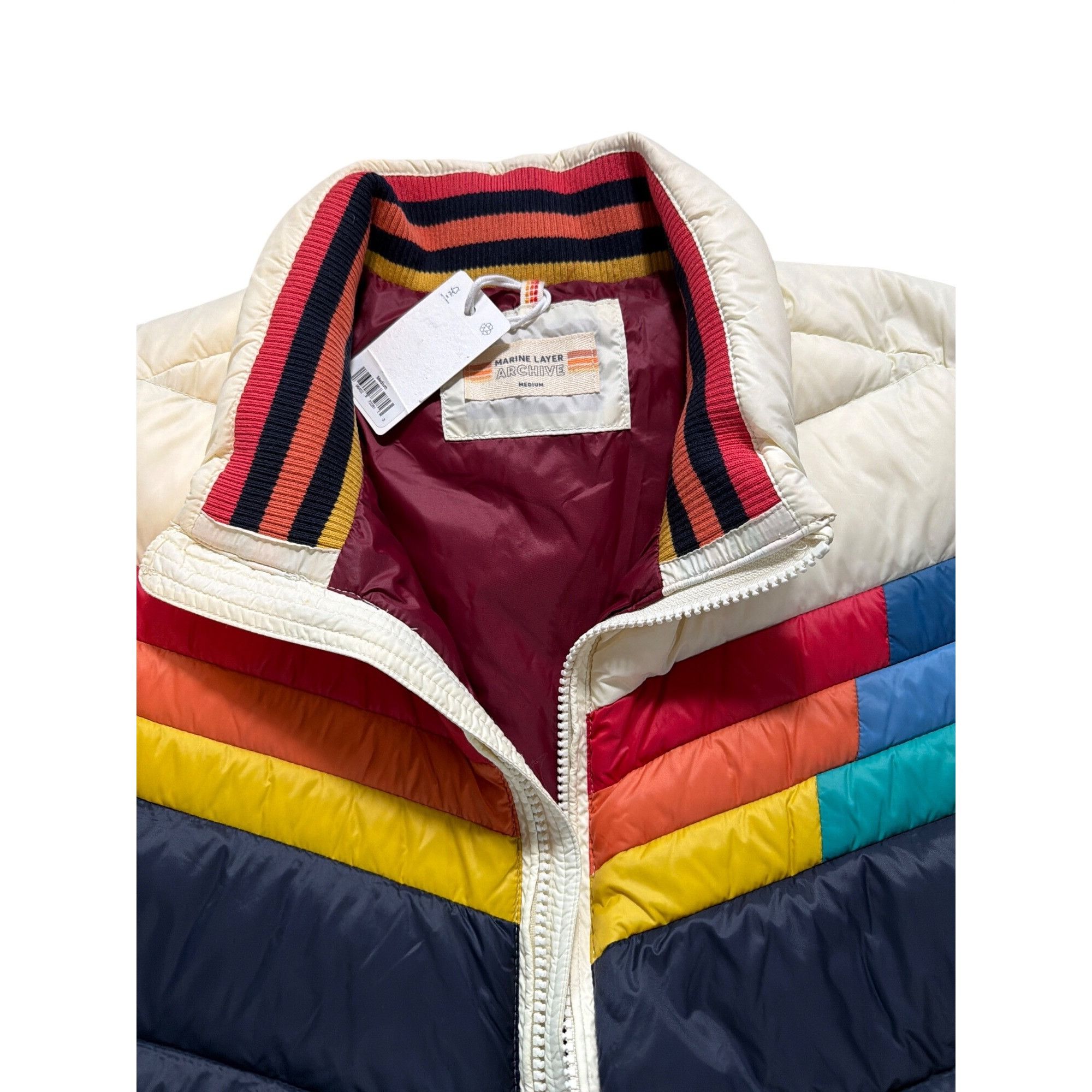 Marine Layer NWT Marine Layer ML Whistler Down Puffer Vest Men's M MSRP$1 Size US M / EU 48-50 / 2 - 6 Thumbnail