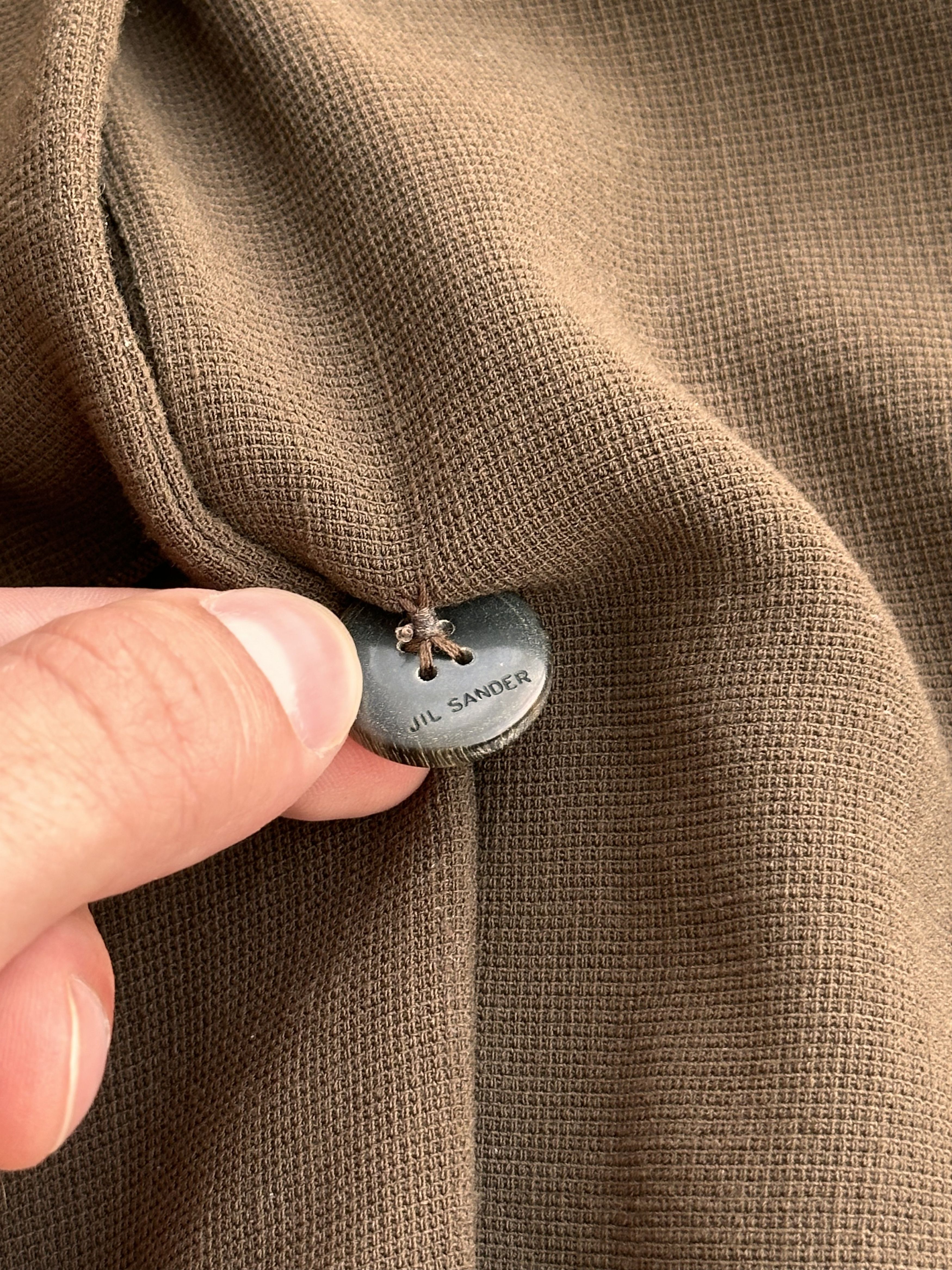 Jil Sander Vintage Jil Sander Brown Luxury Pockets Fleece Wool Blazer Size M / US 6-8 / IT 42-44 - 6 Thumbnail