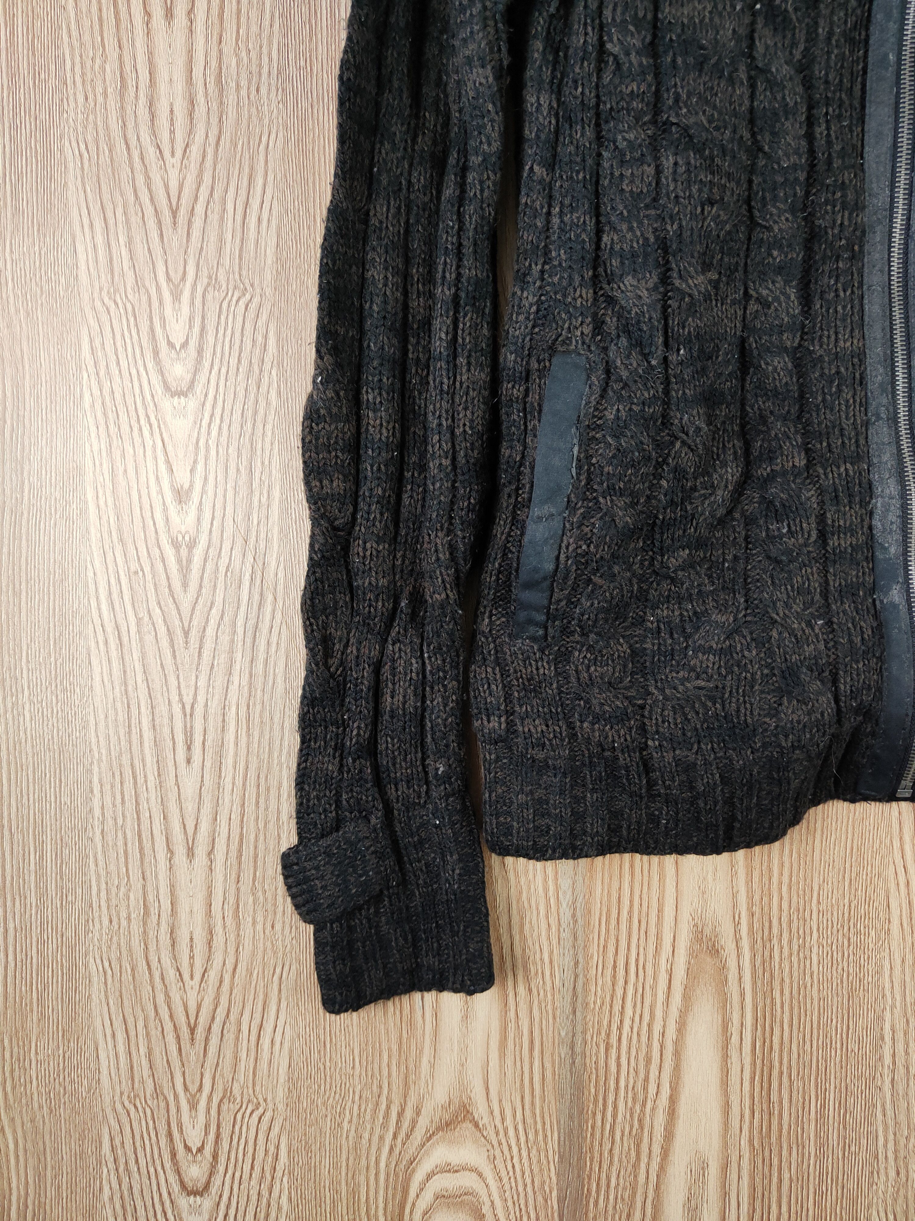 Japanese Brand × Vintage Vintage 💥 Journal Report Black Hoodie Knitwear Sweaters Size US M / EU 48-50 / 2 - 4 Thumbnail
