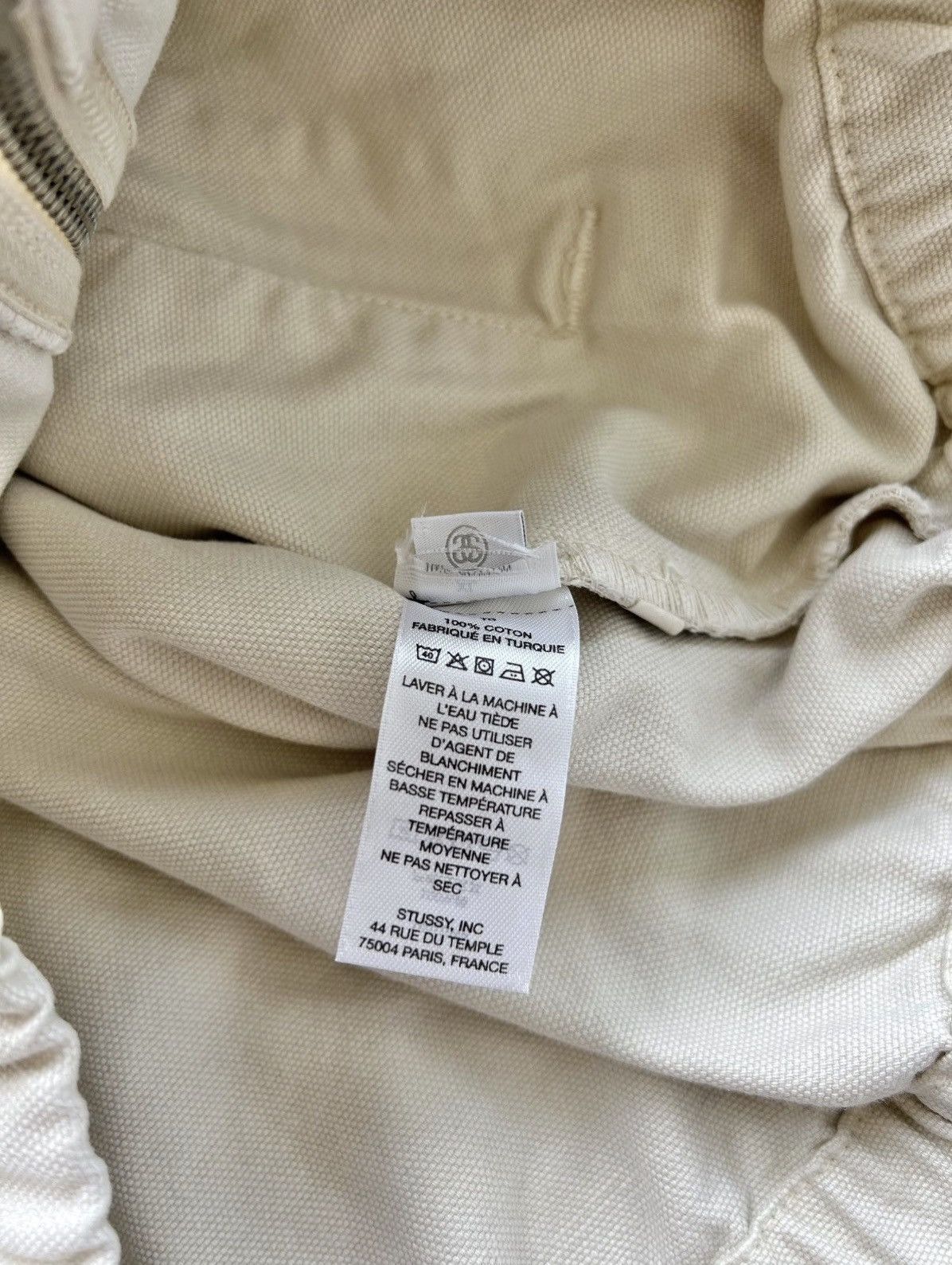 Stussy Stussy Unlined Canvas Work Jacket Vintage Natural XL Size US XL / EU 56 / 4 - 9 Thumbnail