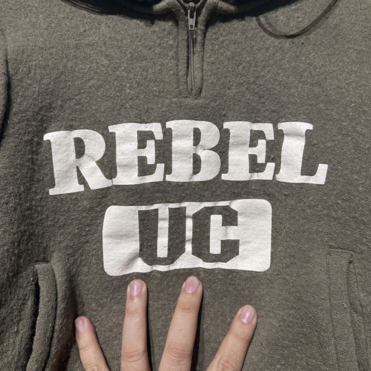 Undercover Undercover AW99 "Ambivalence" Small Parts Rebel UC Hoodie Size US XXS / EU 40 - 4 Thumbnail