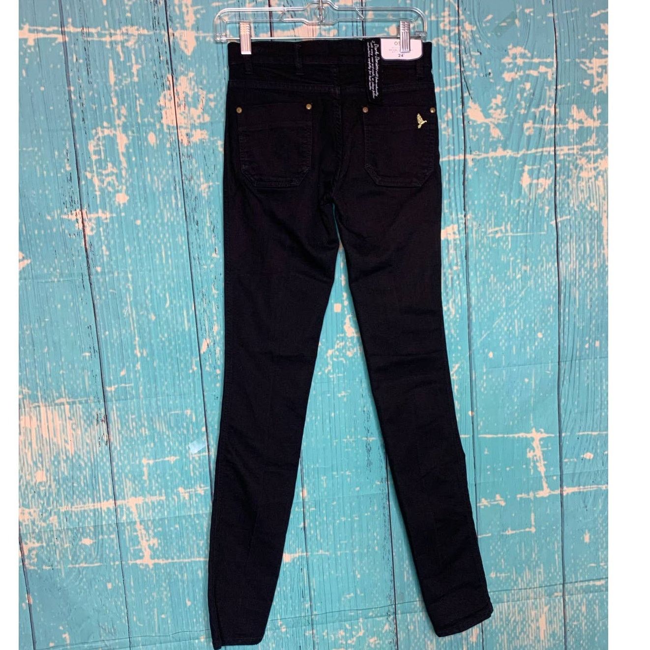 REVOLVE M.i.h. The Oslo black stretch slim jeans size 24 - 0 Size 25" / US 0 / IT 36 - 2 Thumbnail