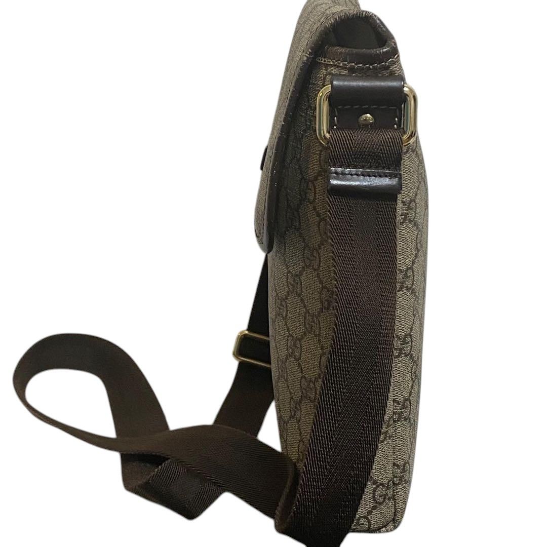Gucci Gucci - Shoulder Bag Supreme Brown Beige Crossbody Monogram Size ONE SIZE - 6 Thumbnail