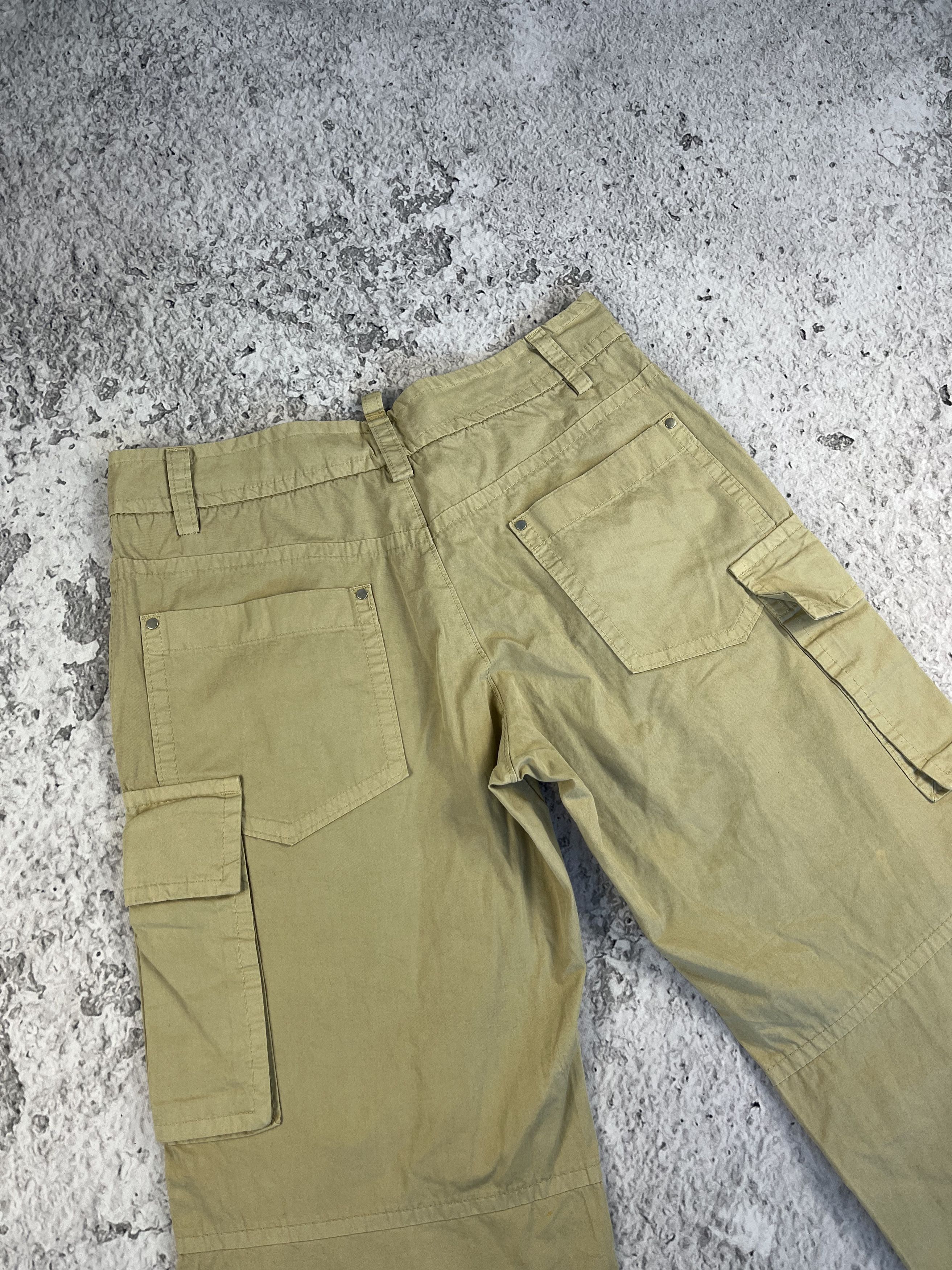 Dsquared2 Archive Dsquared2 Beige Denim Pants Baggy Avant Garde Size US 32 / EU 48 - 7 Thumbnail
