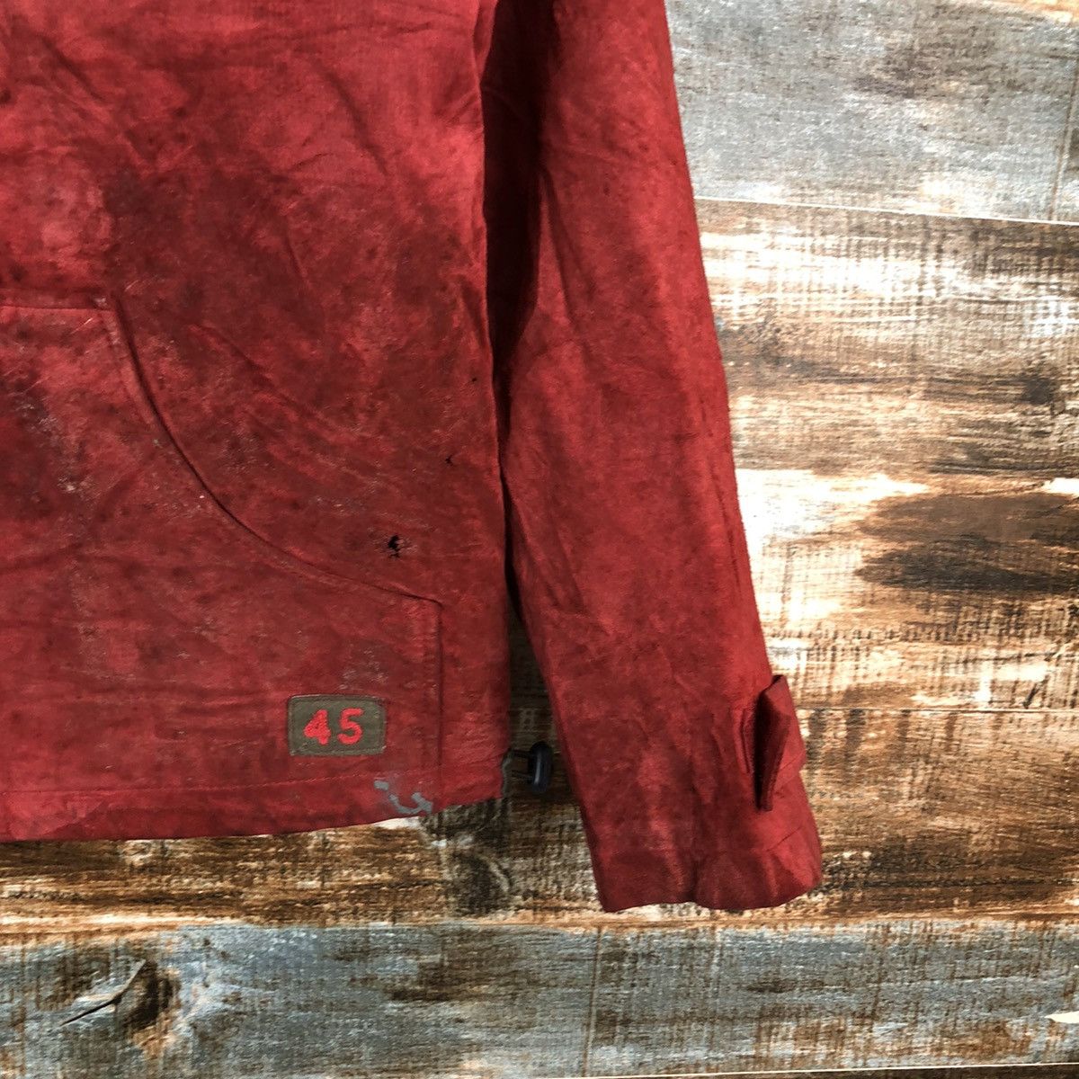Japanese Brand Thursday Island Red Hoodie sweatshirt #A2452 Size US M / EU 48-50 / 2 - 8 Thumbnail