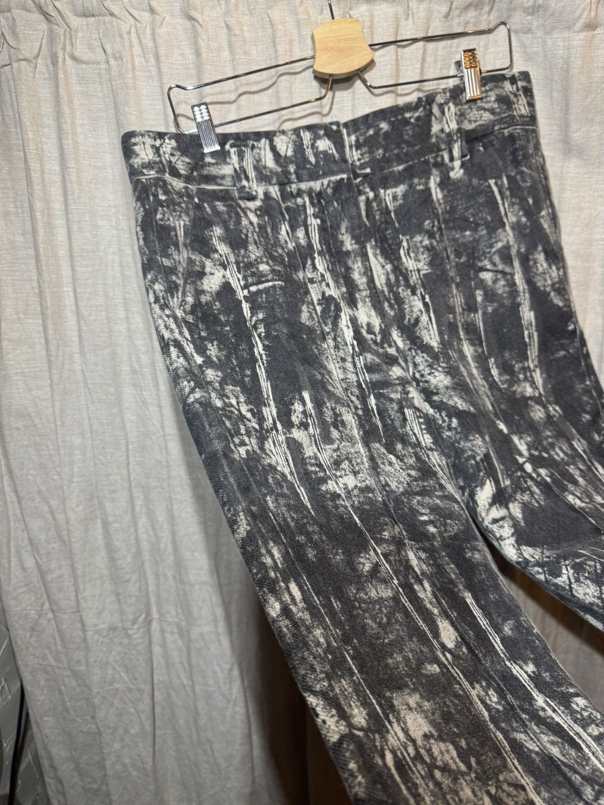 Haider Ackermann haider ackermann linen printed pants 38fr Size 27" / US 4 / IT 40 - 6 Thumbnail