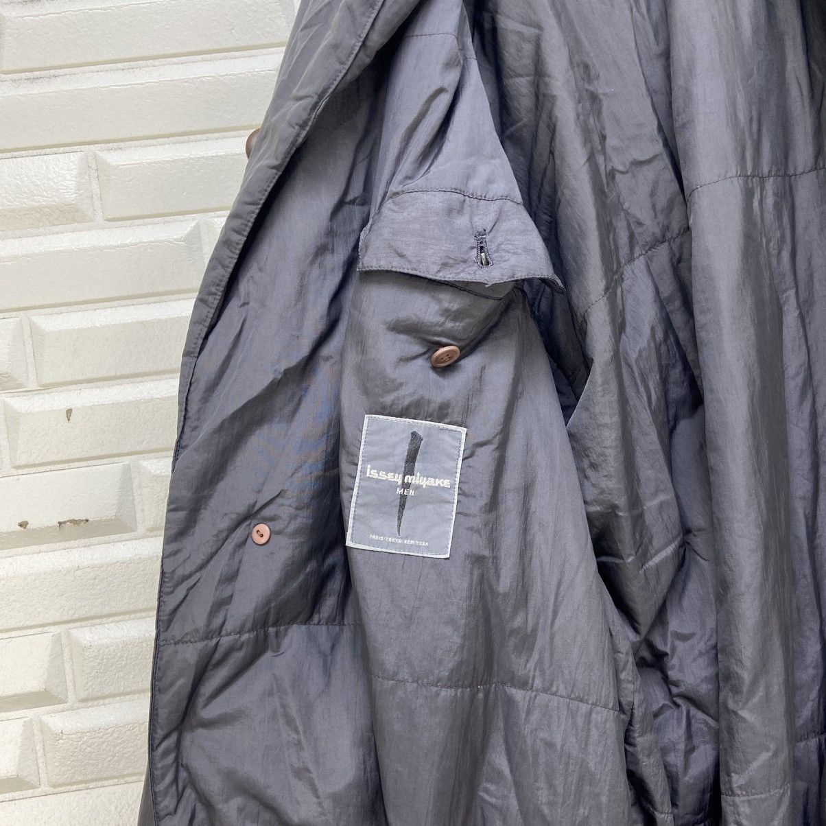 Issey Miyake Achieve🔥80s Issey Miyake Windcoat Nylon Long Coat Size US L / EU 52-54 / 3 - 21 Thumbnail