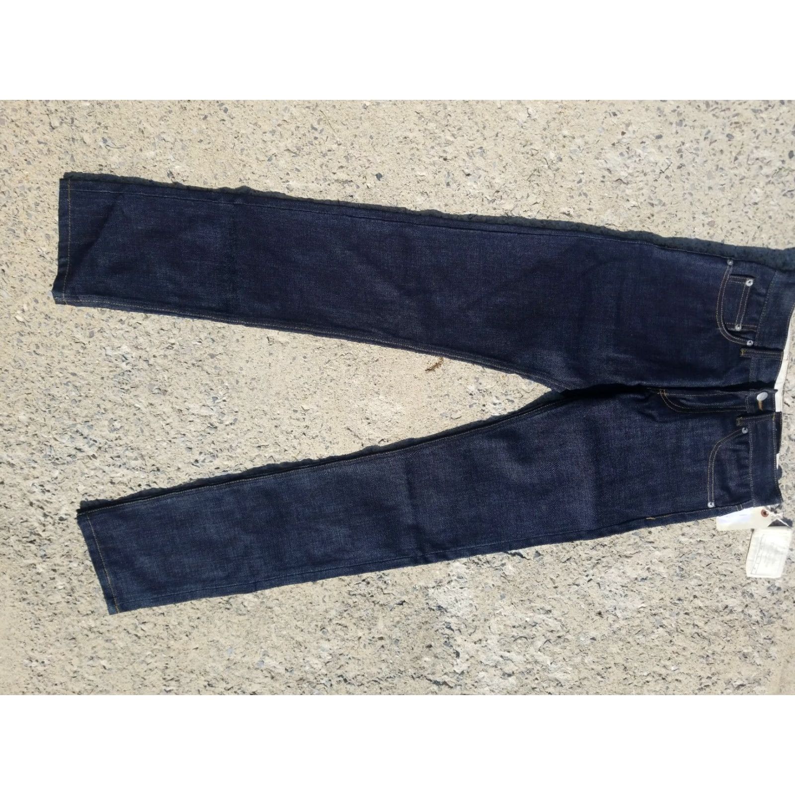Denime COAT OF ARMS LOWER EAST SIDE BROOKLYN DENIM SELVEDGE JEANS 29x36 Blue Regular 100% Cotton Classic Jeans Mens Size US 29 - 6 Thumbnail