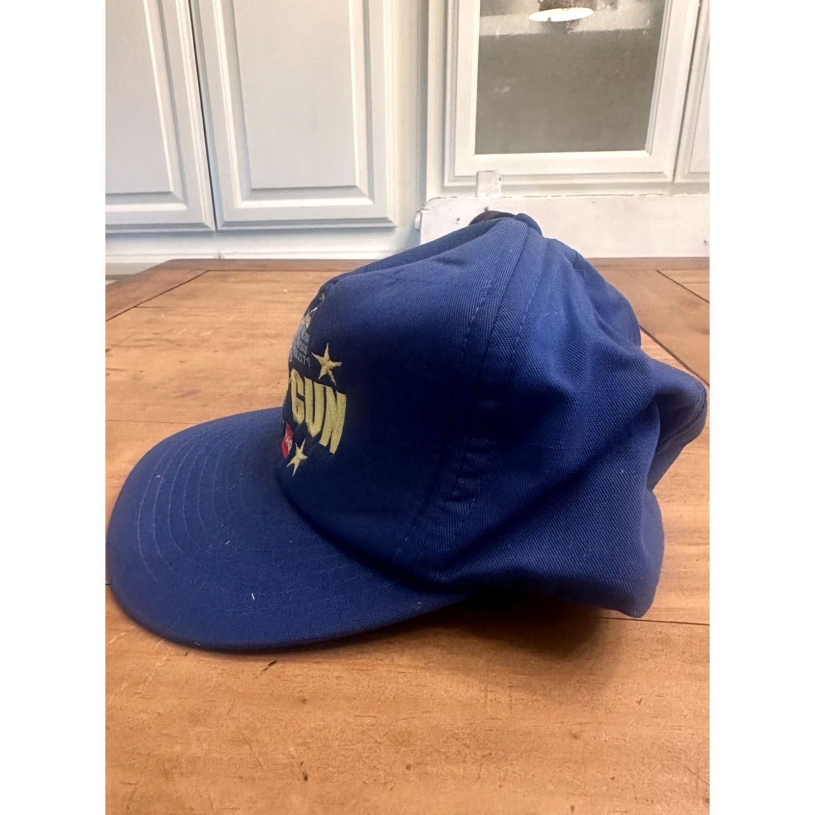 Vintage VINTAGE Top Gun Toro Irrigation Sprinkler Specialist Blue Trucker SnapBack Hat Mens One Size Blue USA Snap-Back Hat Size US M / EU 48-50 / 2 - 2 Thumbnail