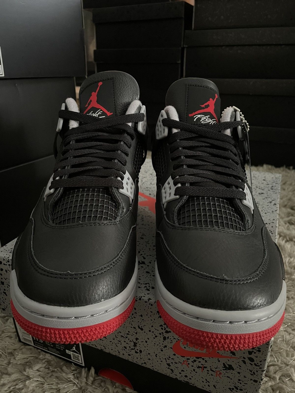 Jordan Brand Jordan 4 Bred Reimagined Size US 10 / EU 43 - 4 Thumbnail