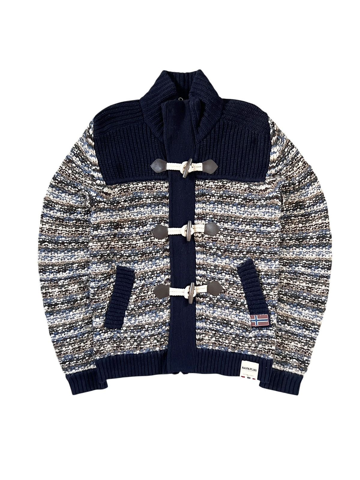 Napapijri Napapijri Geographic Knit Sweater Size US S / EU 44-46 / 1 - 1 Thumbnail