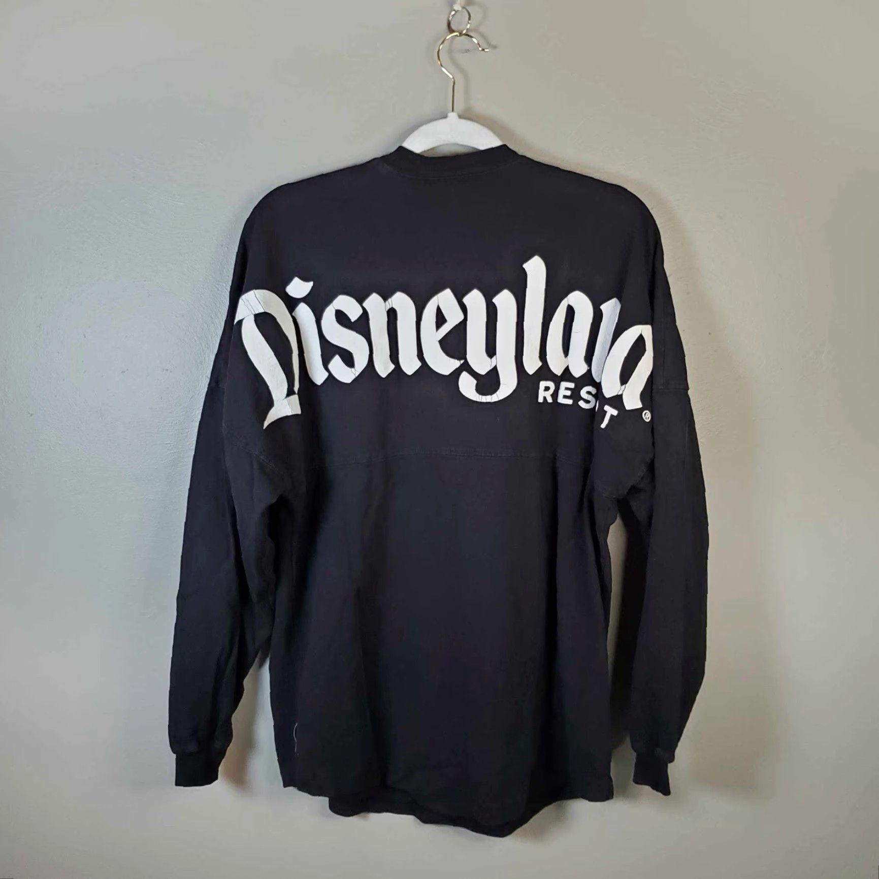Disney Disney Spirit Jersey Shirt Men Black Long Sleeve S Cotton Jersey California 90s Theme Graphic Print Double-Sided N/A Size US S / EU 44-46 / 1 - 6 Thumbnail