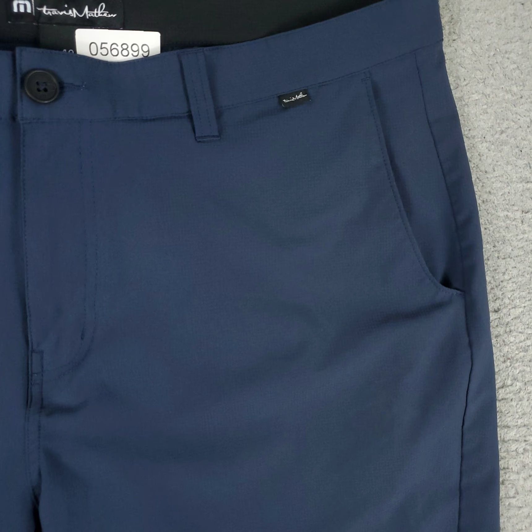 TravisMathew Travis Mathew Shorts Mens Size 40 Blue Golf Casual Flat Front Chino Size US 40 / EU 56 - 3 Thumbnail