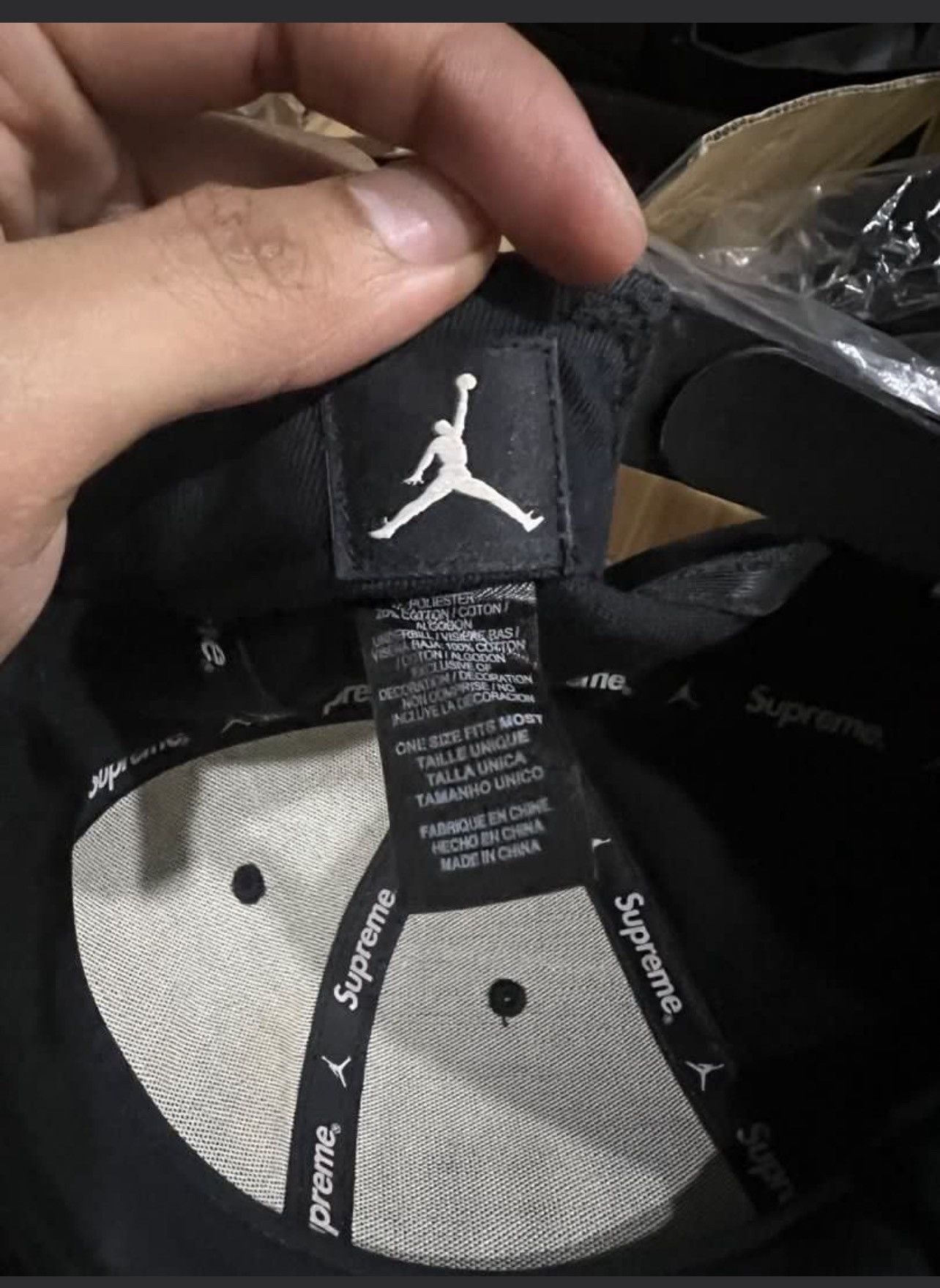 Jordan Brand × Supreme Supreme x jordan cap Size ONE SIZE - 7 Thumbnail