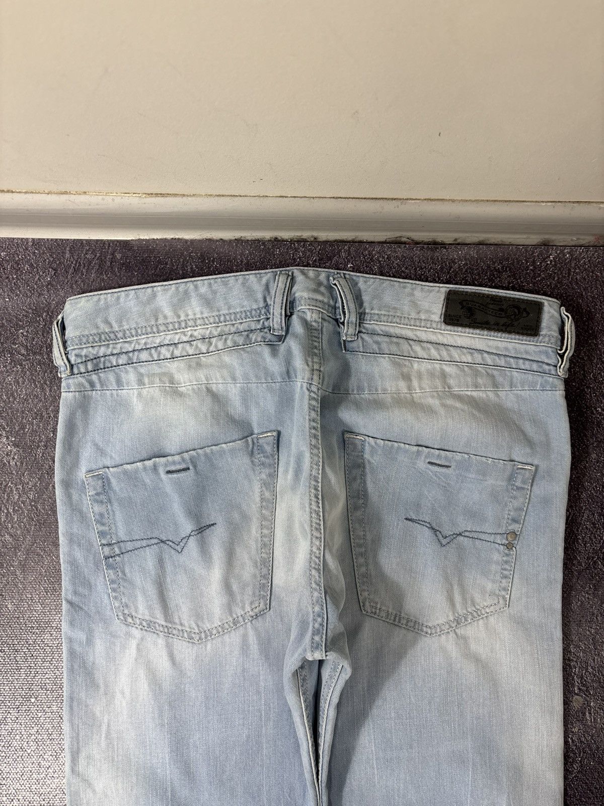 Diesel Diesel Belther Regular Slim Tapered NWT Men’s Denim Jeans Size US 32 / EU 48 - 18 Thumbnail